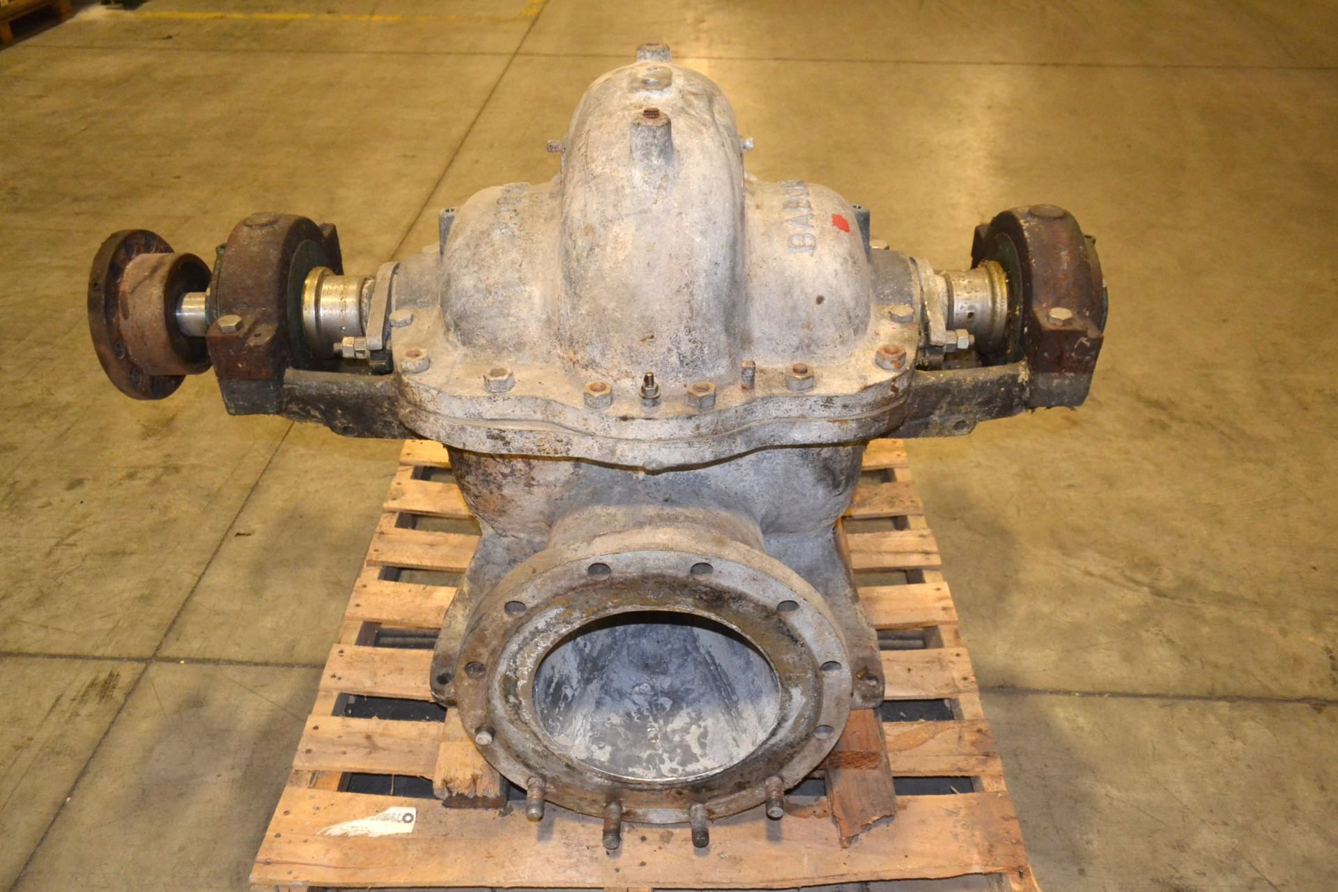 BABCOCK & WILCOX CENTRIFUGAL FAN PUMP 12X14 STAINLESS 5000GPM 70FT HEAD