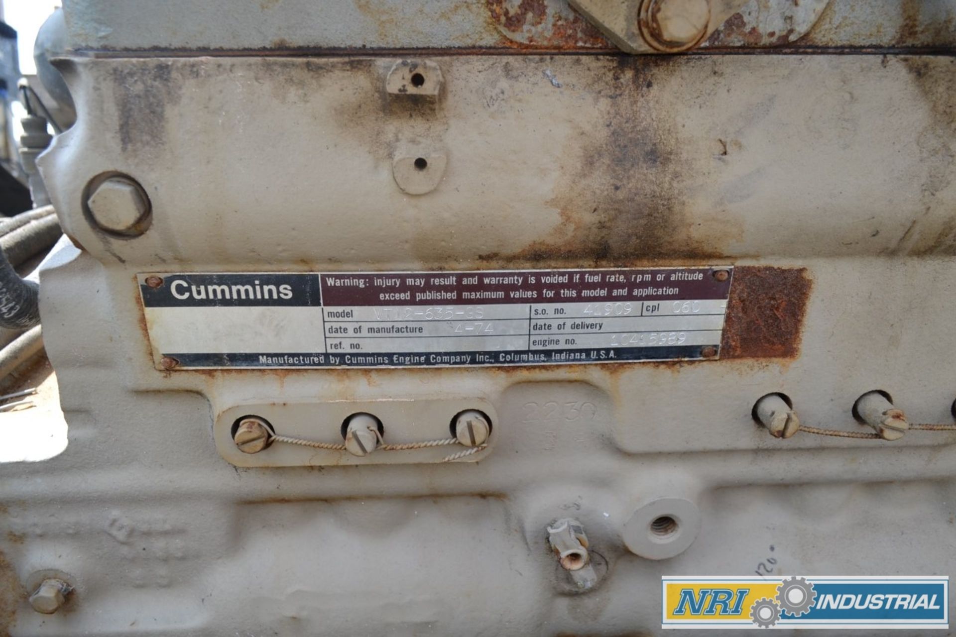 CUMMINS 680FDC5034AA 350KW 120/208/240/277/480V-AC 3PH DIESEL GENERATOR - Image 5 of 5