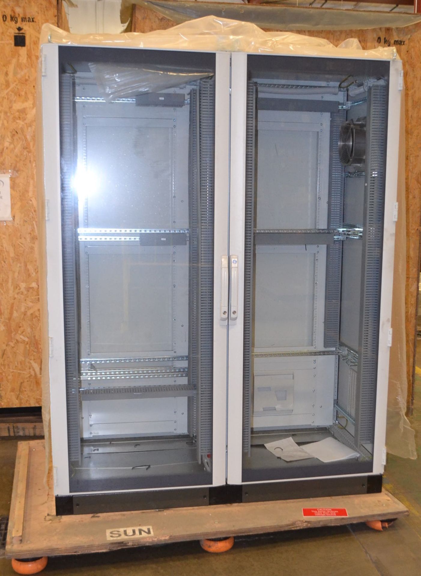 RITTAL DOUBLE DOOR ELECTRICAL ENCLOSURE