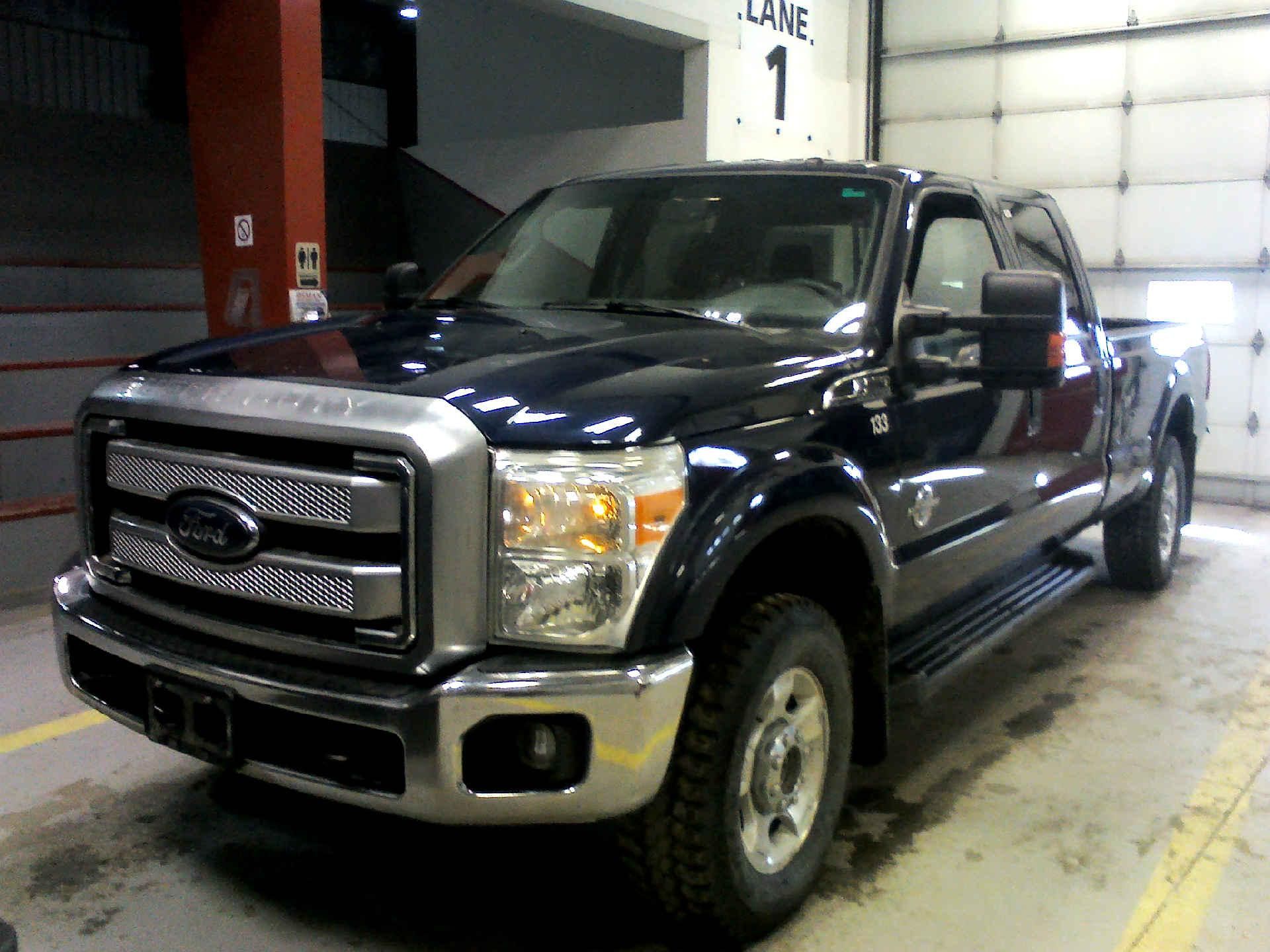 2012 FORD F-250 SD XLT CREW CAB 4WD 6.7L V8 OHV 16V DIESEL AUTOMATIC SN:1FT7W2BT9CEB02565 OPTIONS:AC