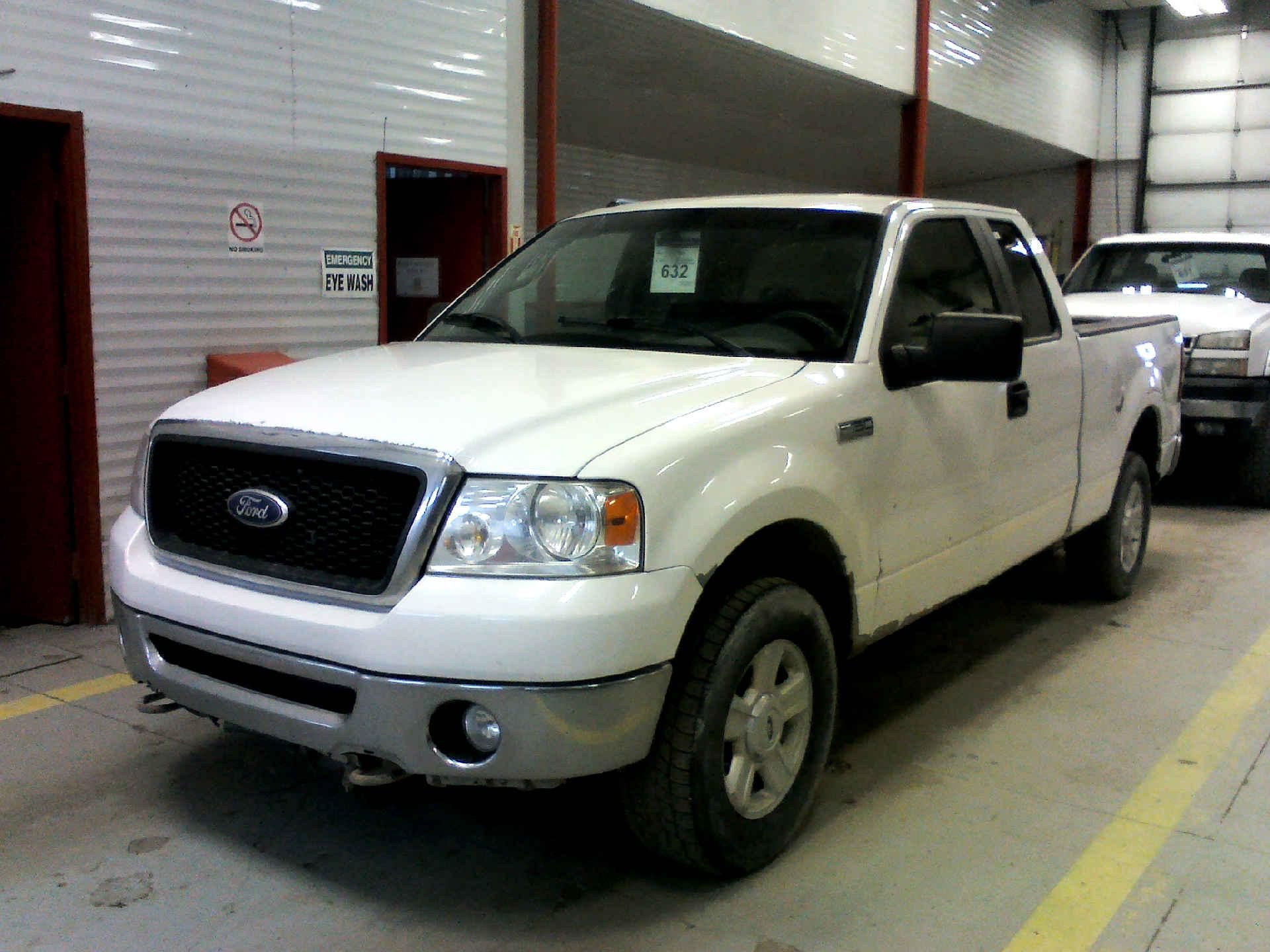 2008 FORD F-150 XLT SUPERCAB SHORT BOX 4WD 5.4L V8 SOHC 24V FFV AUTOMATIC SN:1FTPX14V88KE23396