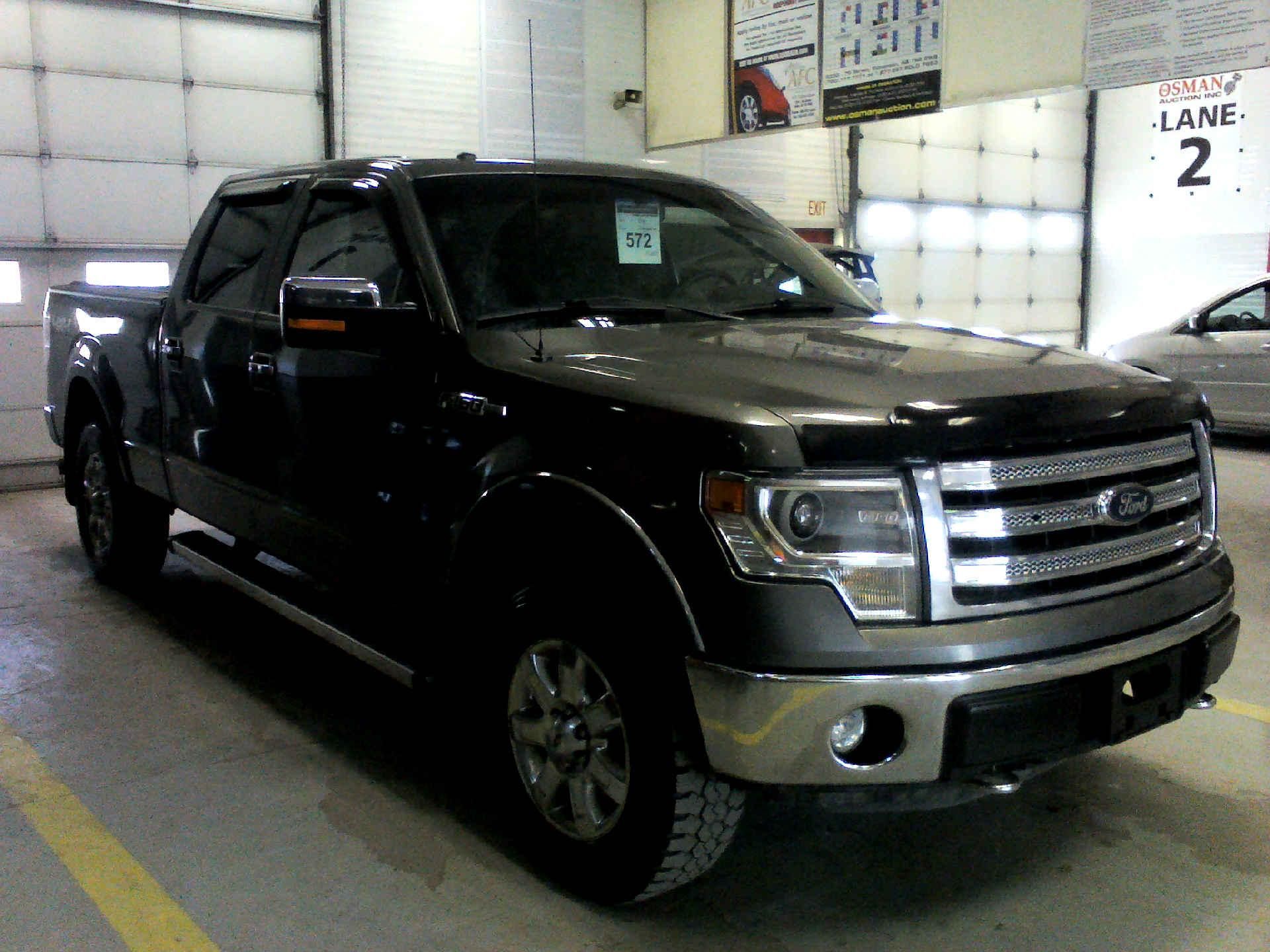 2013 FORD F-150 LARIAT SUPERCREW 4WD 6.2L V8 SOHC 16V AUTOMATIC SN:1FTFW1E62DFA07689 OPTIONS:AC TW - Image 3 of 8