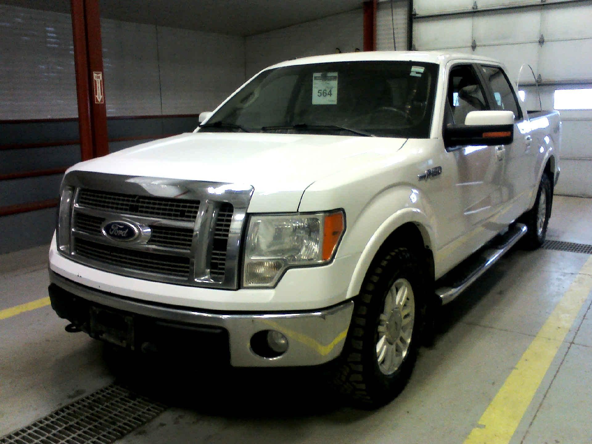 2010 FORD F-150 LARIAT SPRCR 5.5-FT. BED 4WD 5.4L V8 SOHC 24V FFV AUTOMATIC SN:1FTFW1EV7AFC40437