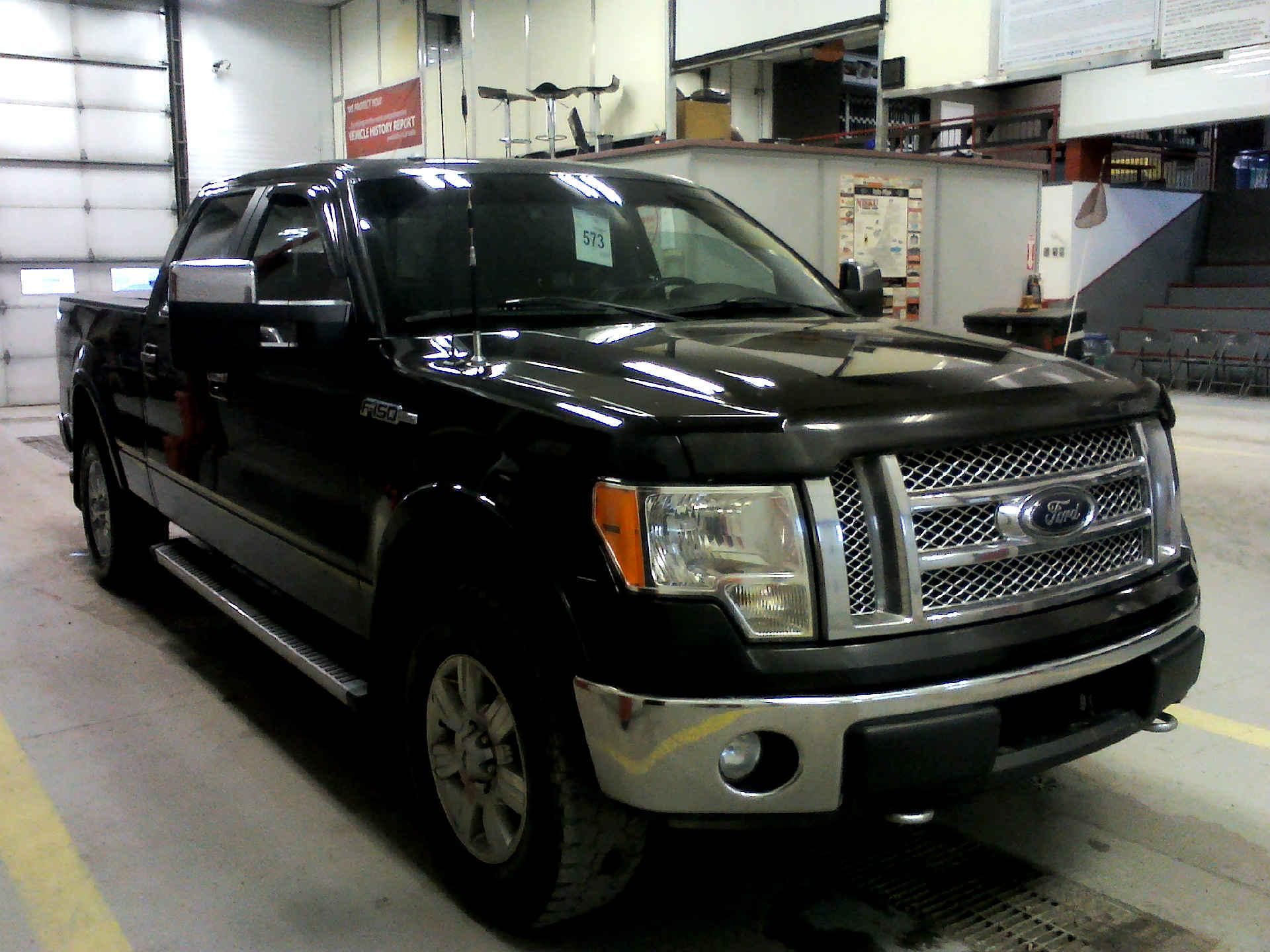 2012 FORD F-150 LARIAT 5.5-FT. BED 4WD 6.2L V8 SOHC 16V AUTOMATIC SN:1FTFW1E68CFC27370 OPTIONS:AC TW - Image 3 of 9