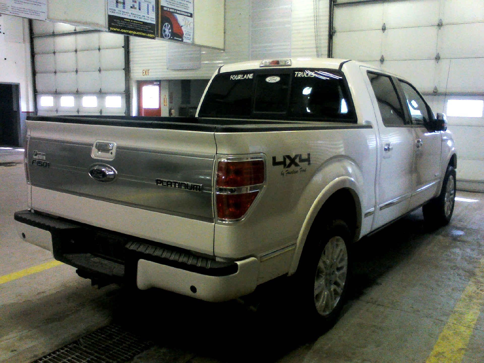 2011 FORD F-150 PLATINUM CREW CAB 4WD 3.5L V6 TURBO AUTOMATIC SN:1FTFW1ET2BFC80019 OPTIONS:AC TW - Image 4 of 9