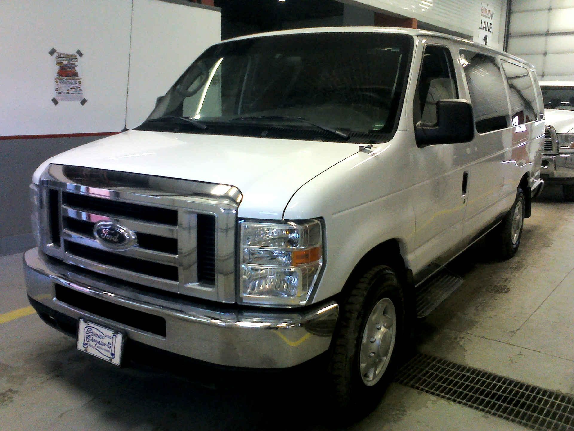 2008 FORD E-SERIES VAN E-350 EXTENDED 5.4L V8 SOHC 16V AUTOMATIC SN:1FBSS31L98DB14455 OPTIONS:AC