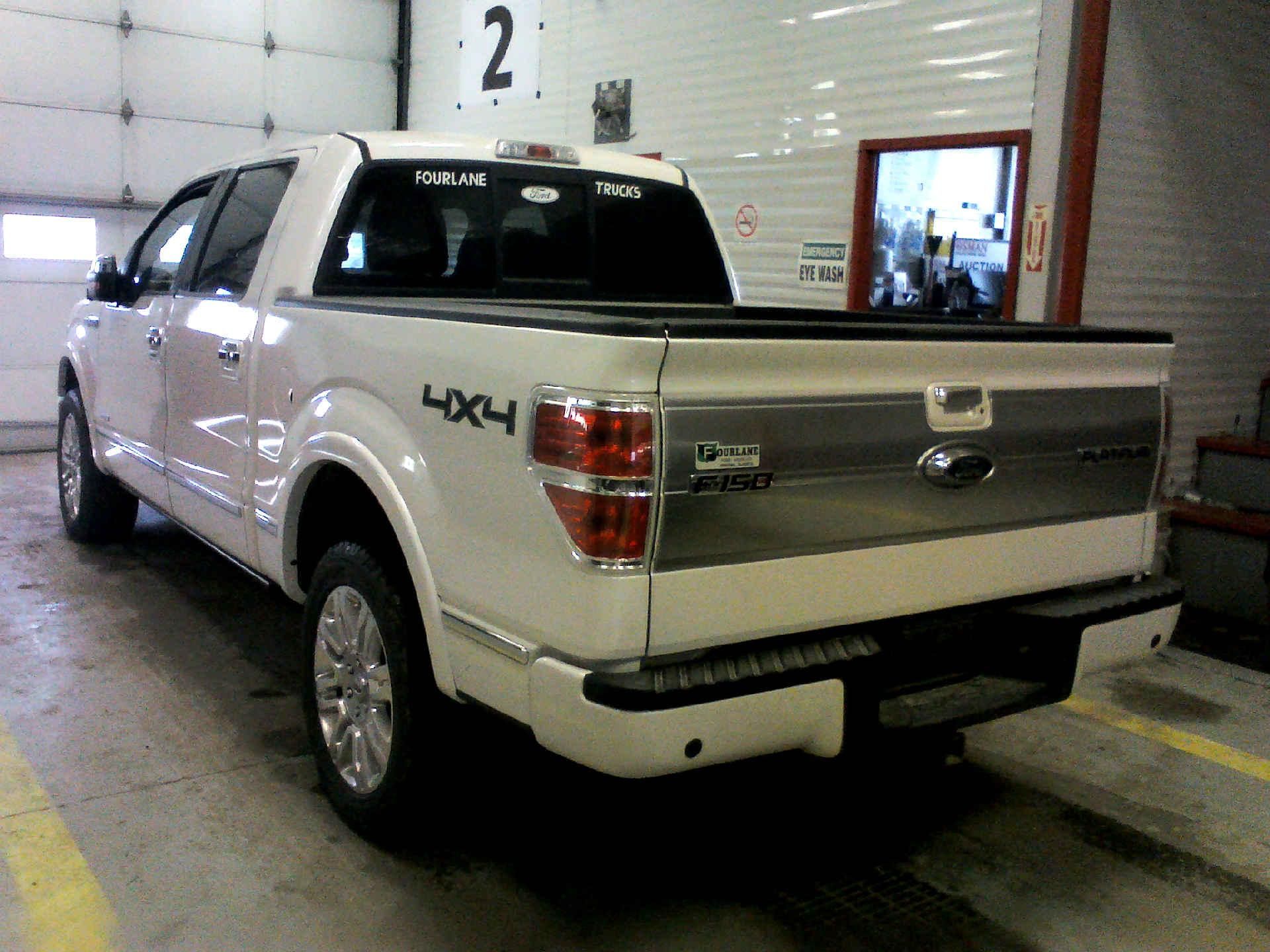 2011 FORD F-150 PLATINUM CREW CAB 4WD 3.5L V6 TURBO AUTOMATIC SN:1FTFW1ET2BFC80019 OPTIONS:AC TW - Image 2 of 9