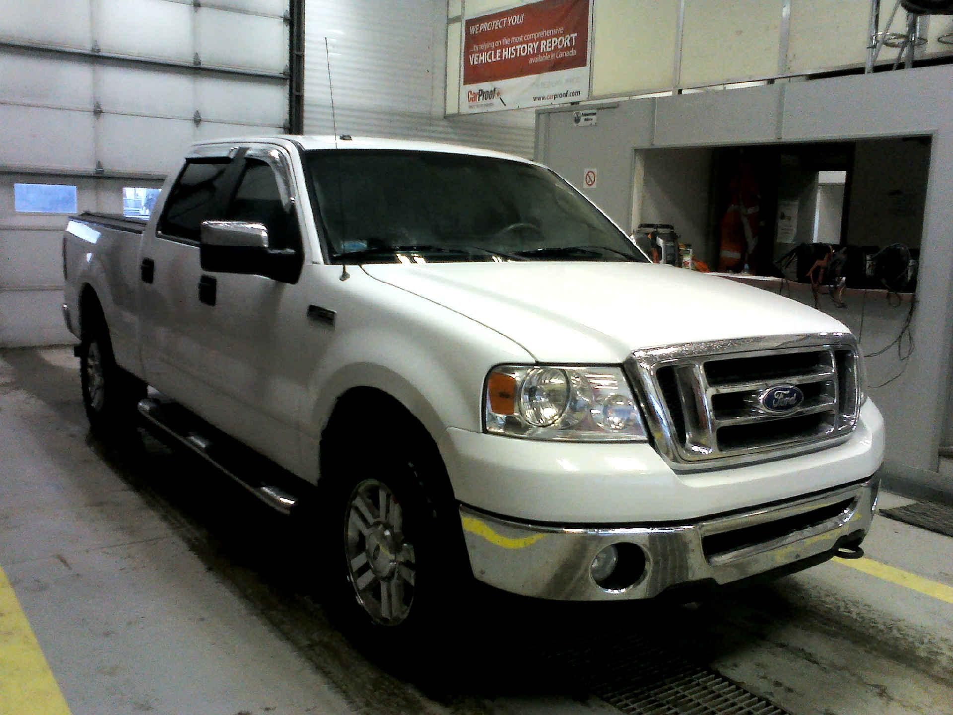 2008 FORD F-150 XLT SUPERCREW SHORT BOX 5.4L V8 SOHC 24V FFV AUTOMATIC SN:1FTPW14V98FA53586 - Image 3 of 9