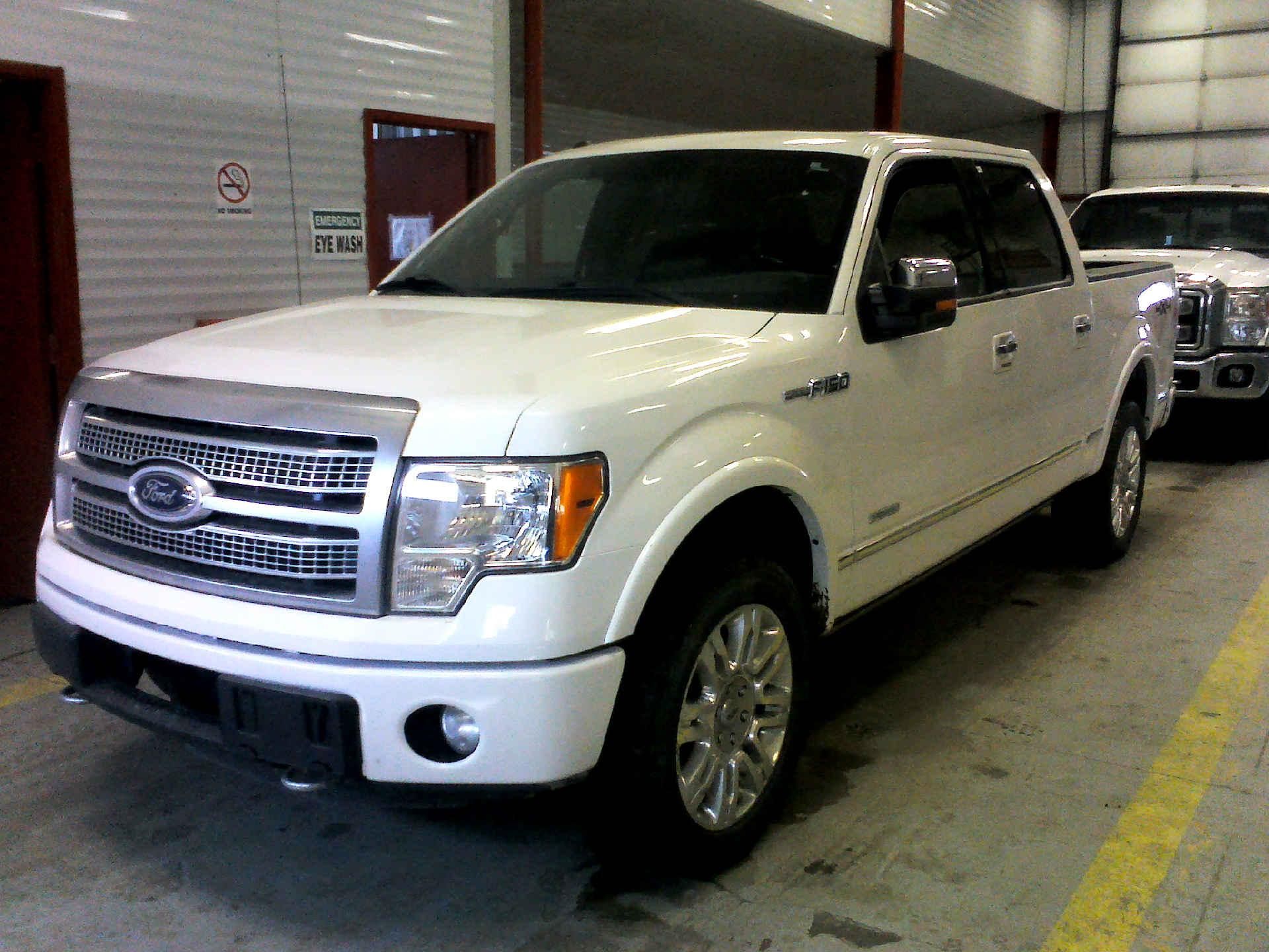 2011 FORD F-150 PLATINUM CREW CAB 4WD 3.5L V6 TURBO AUTOMATIC SN:1FTFW1ET2BFC80019 OPTIONS:AC TW