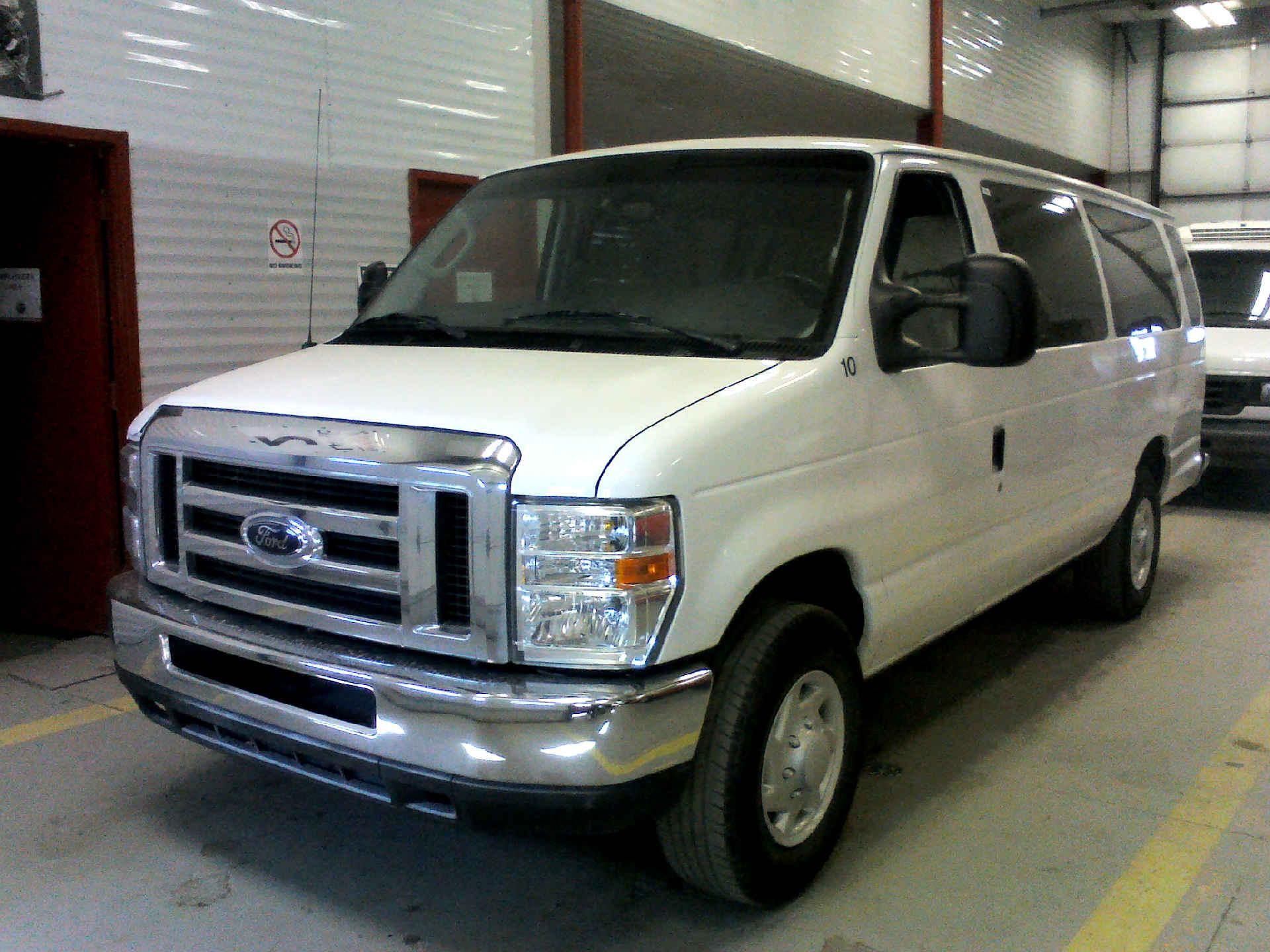 2009 FORD E-SERIES VAN E-350 EXTENDED 5.4L V8 SOHC 16V AUTOMATIC SN:1FBSS31L99DA14261 OPTIONS:AC