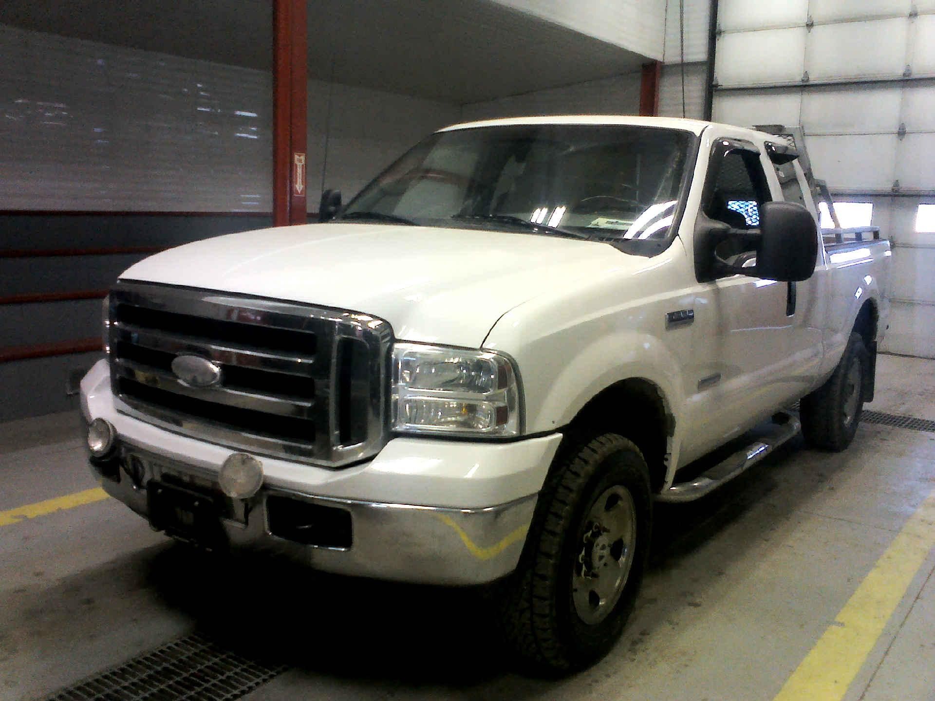 2007 FORD F-250 SD XLT SUPERCAB 4WD 6.0L V8 OHV 32V TURBO DIESEL AUTOMATIC SN:1FTSX21P67EB37050