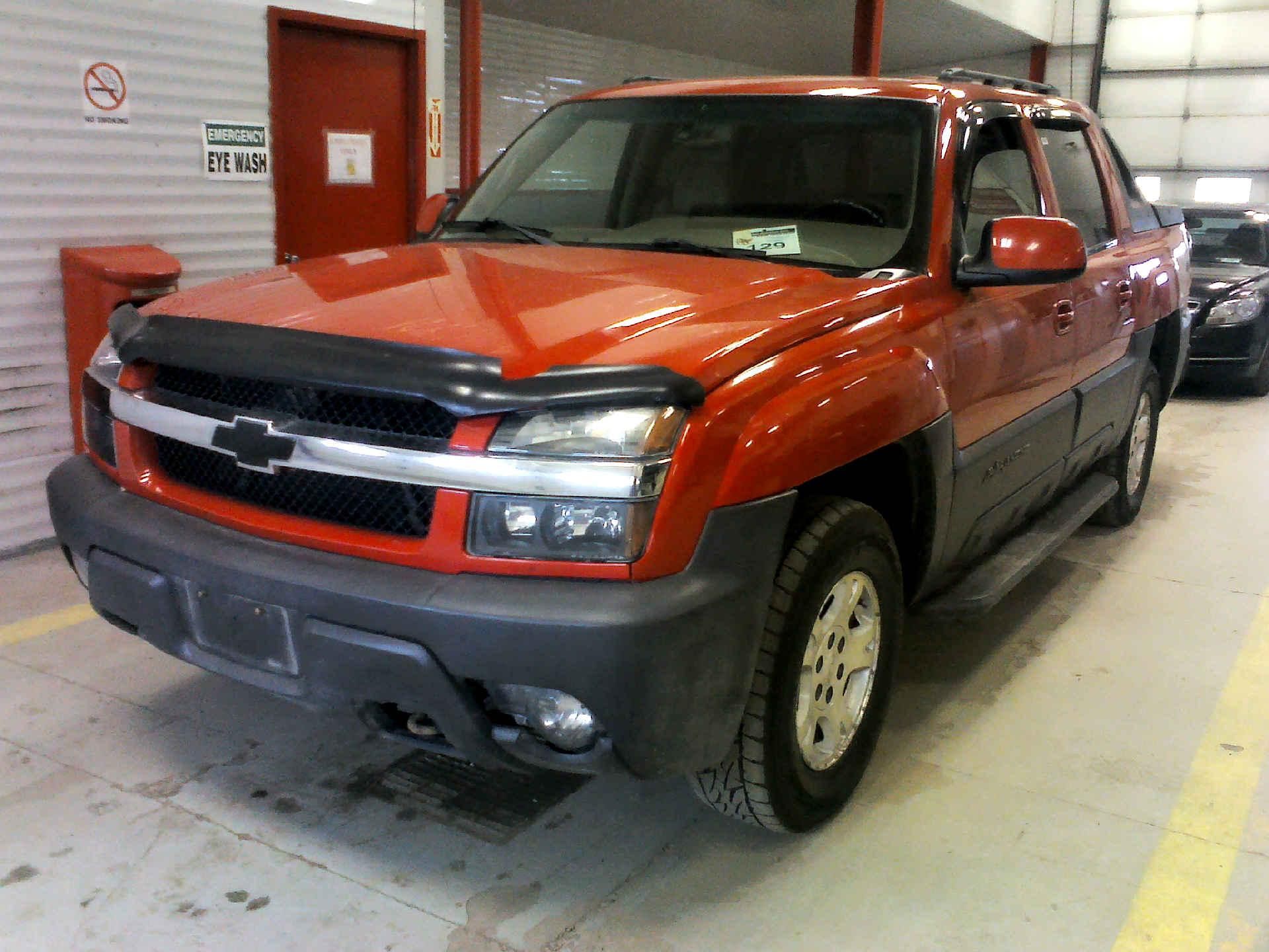 2003 CHEVROLET AVALANCHE 1500 4WD 5.3L V8 OHV 16V AUTOMATIC SN:3GNEK13T13G133885 OPTIONS:AC TW CC PW