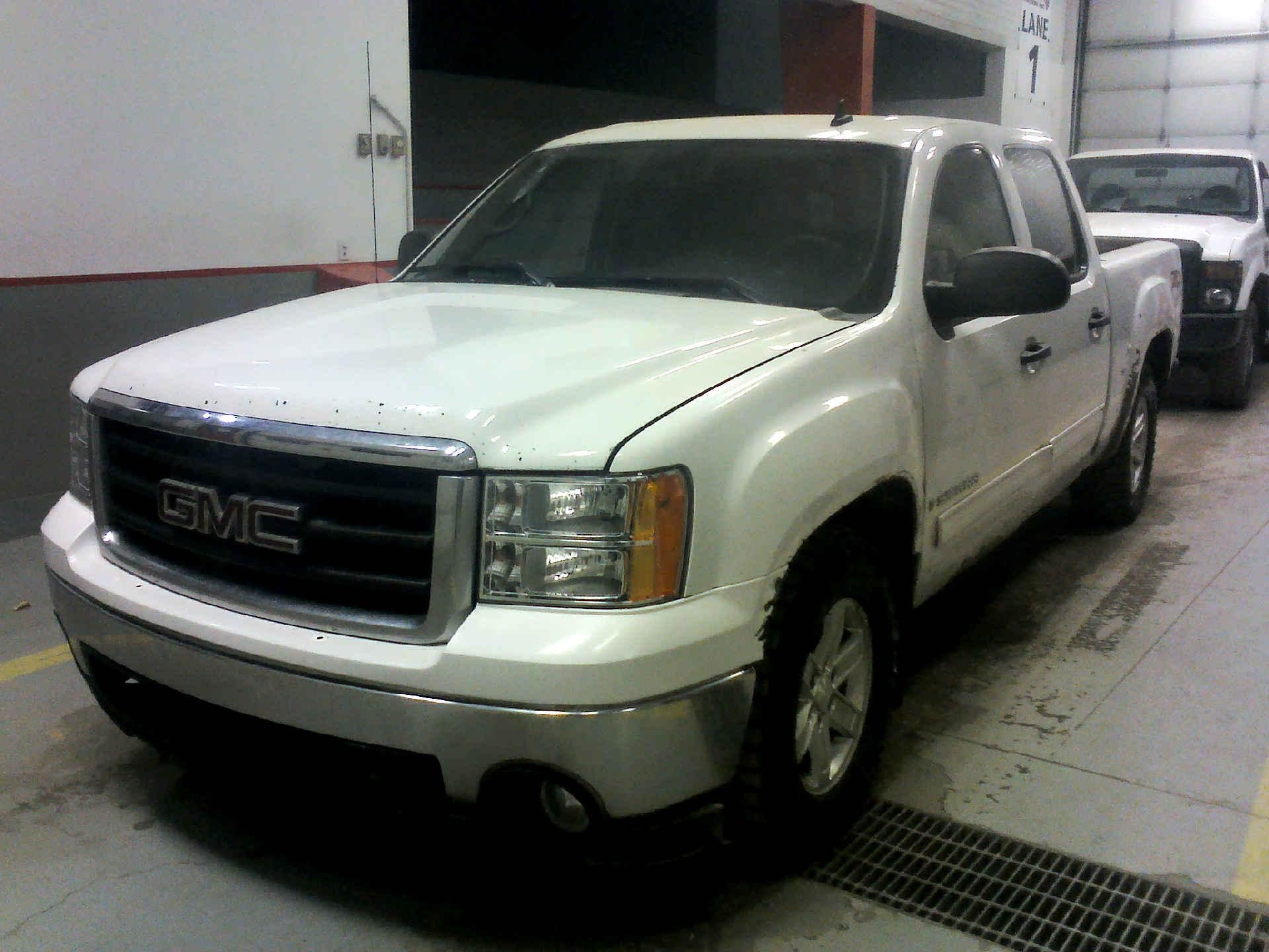 2008 GMC SIERRA 1500 SLE CREW CAB 4WD 5.3L V8 OHV 16V AUTOMATIC SN:2GTEK13M581120610 OPTIONS:AC TW