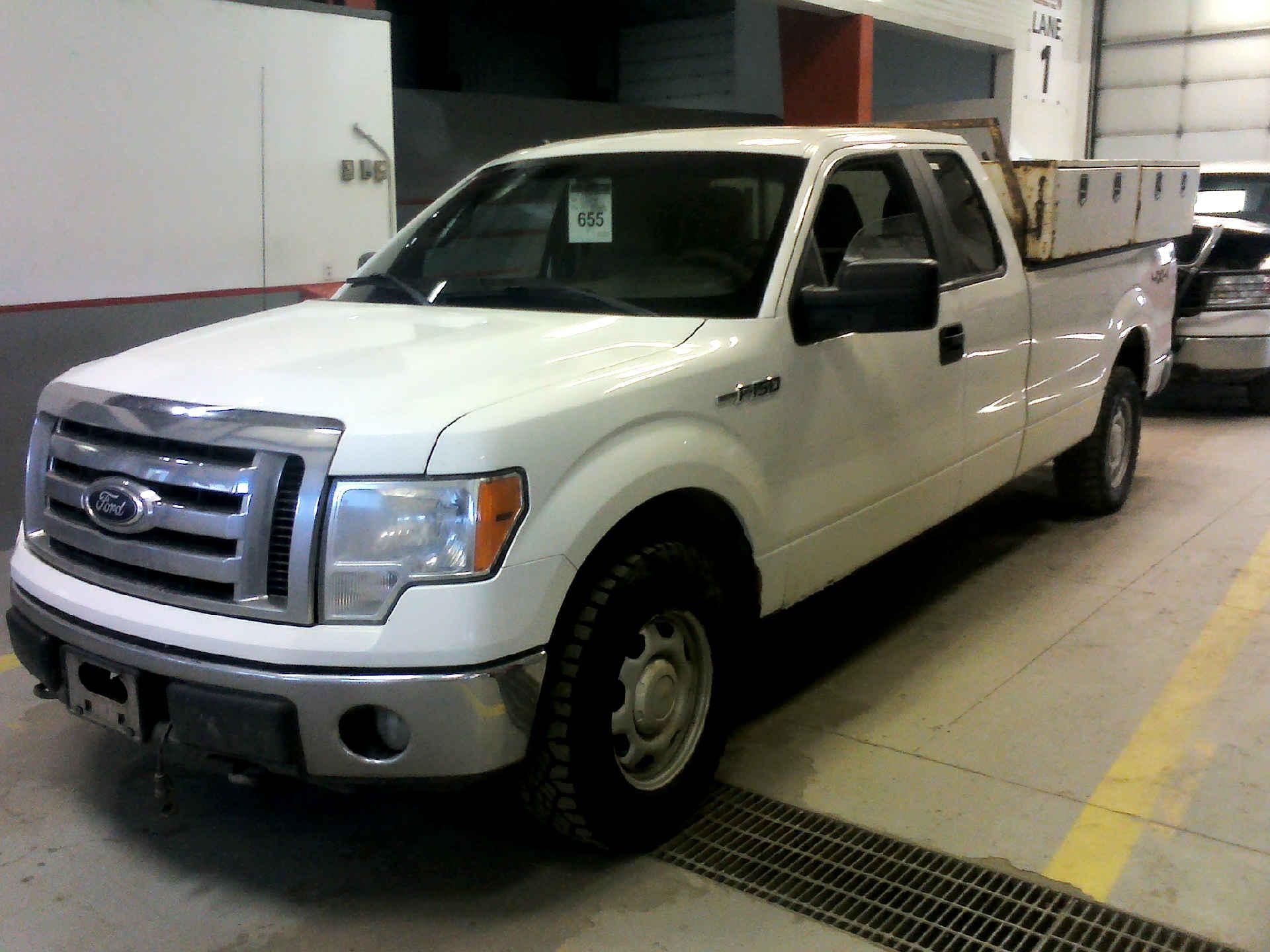 2010 FORD F-150 FX4 SUPERCAB 6.5-FT. BED 4WD 5.4L V8 SOHC 24V FFV AUTOMATIC SN:1FTVX1EV7AKE56126