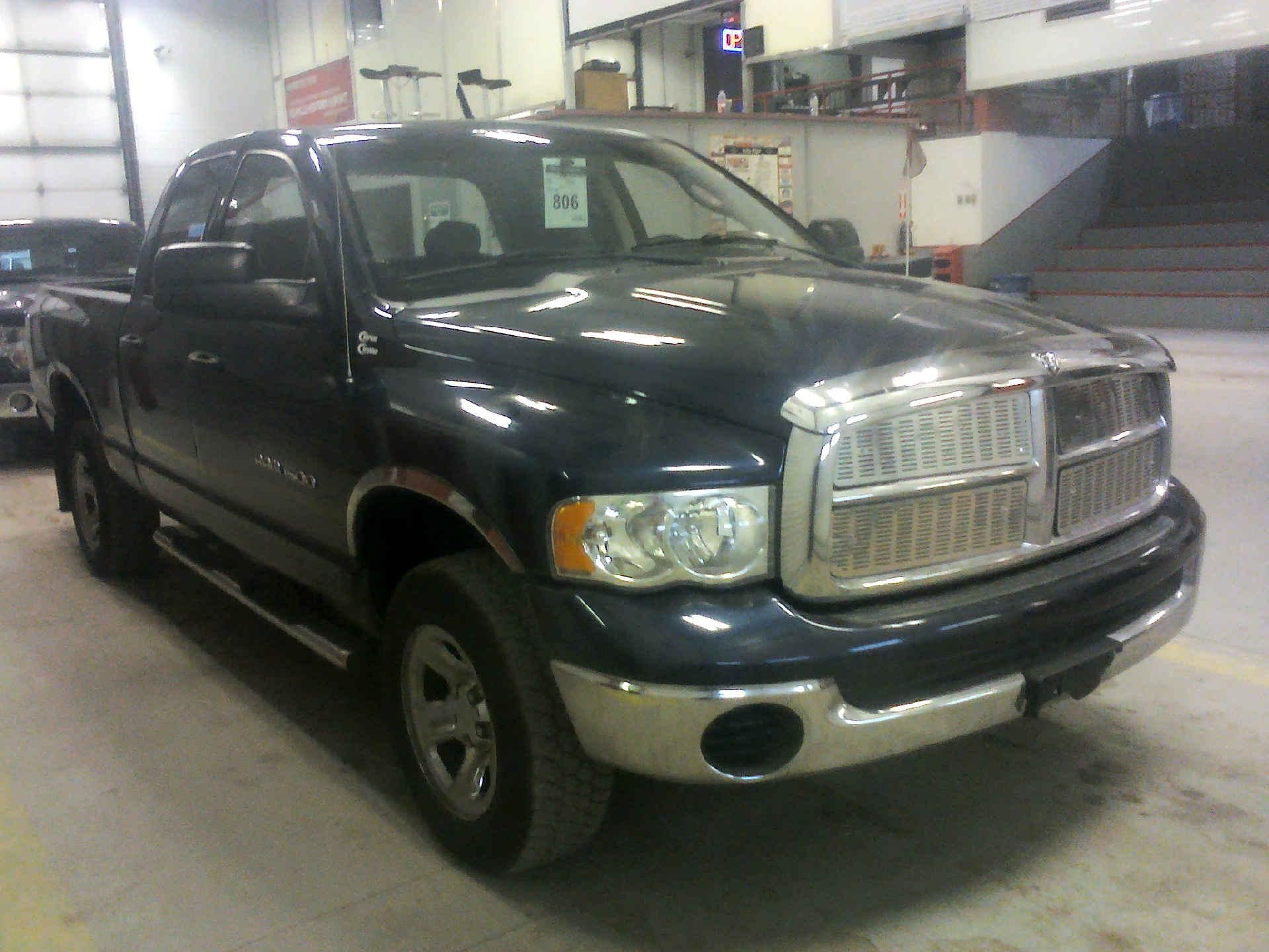 2005 DODGE RAM 1500 SLT QUAD CAB 4WD 4.7L V8 SOHC 16V AUTOMATIC SN:1D7HU18N05S137941 OPTIONS:AC TW - Image 3 of 9