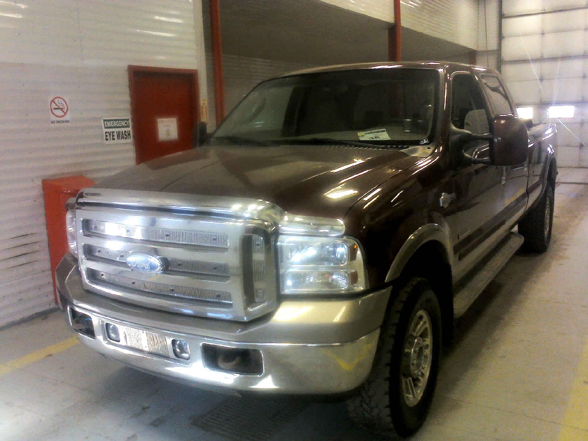 2005 FORD F-350 SD LARIAT CREW CAB 4WD 6.0L V8 OHV 32V TURBO DIESEL AUTOMATIC SN:1FTWW31PX5EA60626