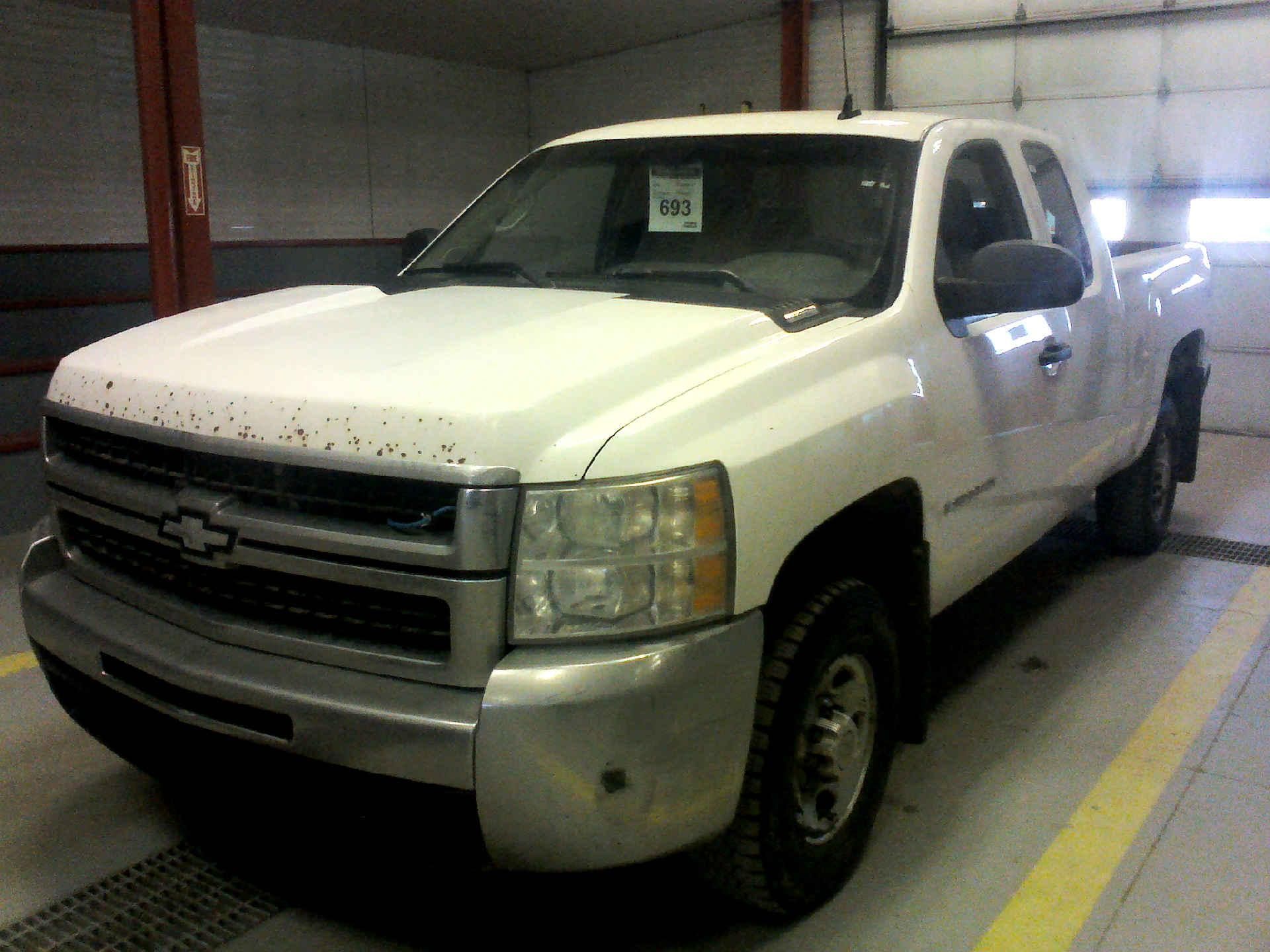 2008 CHEVROLET SILVERADO 2500HD QDCB 4WD 6.0L V8 OHV 16V AUTOMATIC SN:1GCHK29KX8E211833 OPTIONS:AC