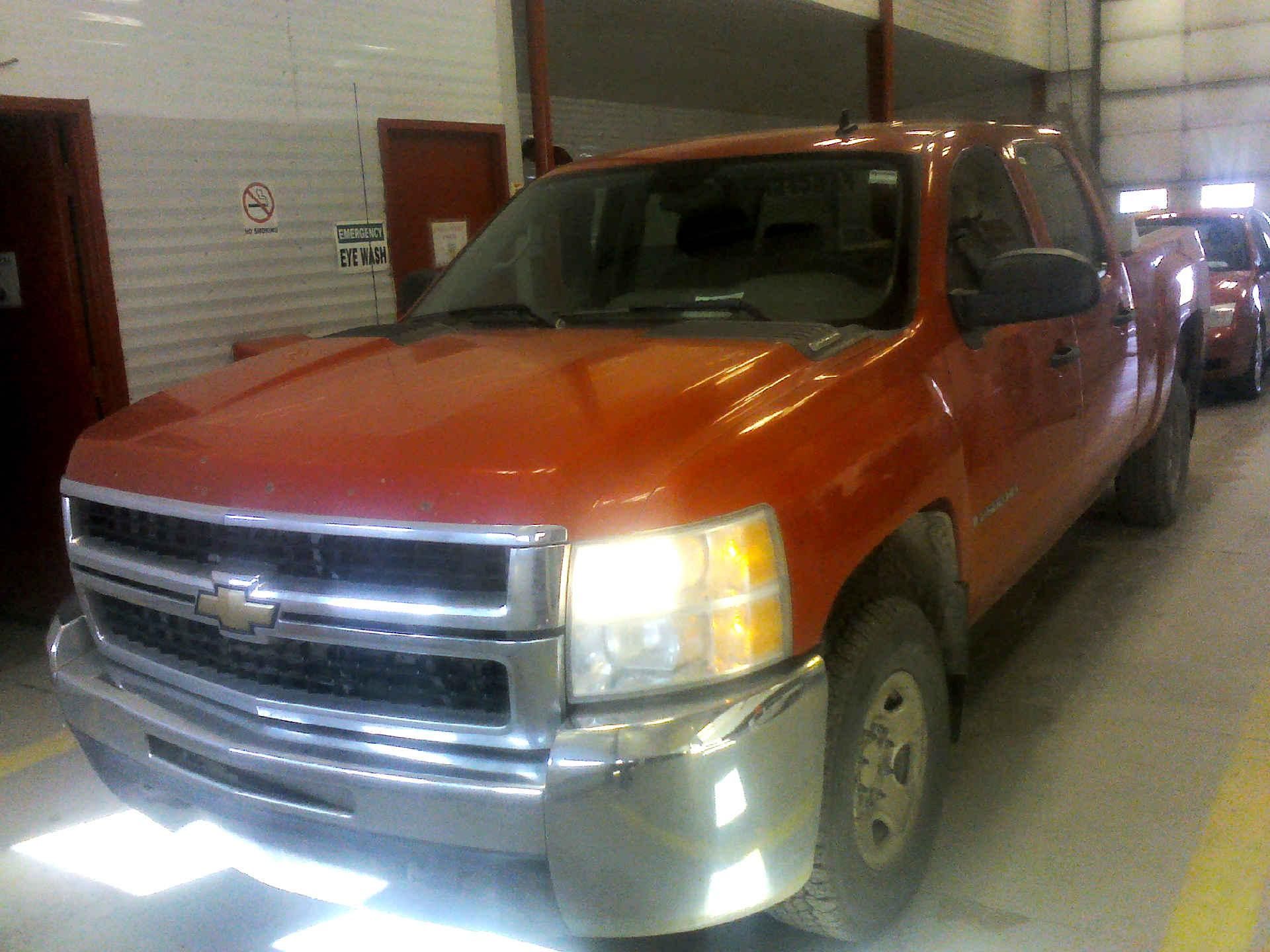 2007 CHEVROLET SILVERADO 2500HD HD CREW CAB 4WD 6.0L V8 OHV 16V AUTOMATIC SN:1GCHK23K27F539832