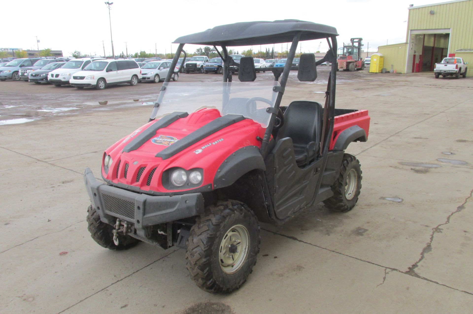 2009 PANTERRA WOLF SS700 SIDE BY SIDE 700 AUTOMATIC SN:LWGMDYZ088A000910 ODO:3536 KM NOT