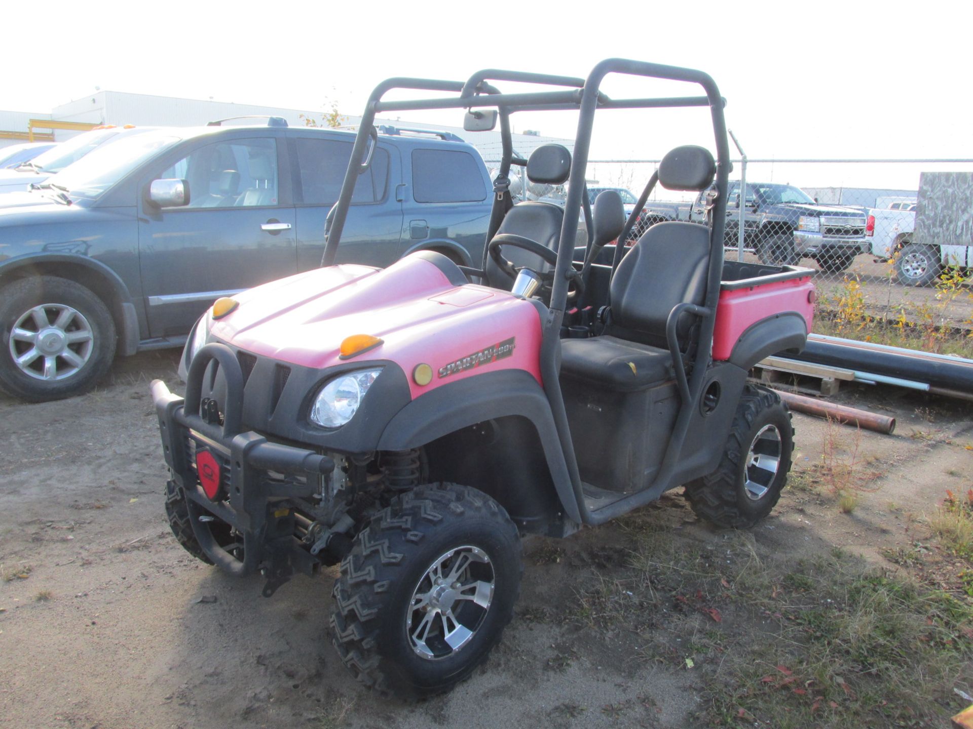 2011 SPARTAN 600 SIDE BY SIDE 1 AUTOMATIC SN:LCXRSUS34BX000133 ODO:27 ML NOT REGISTERED NOTES: