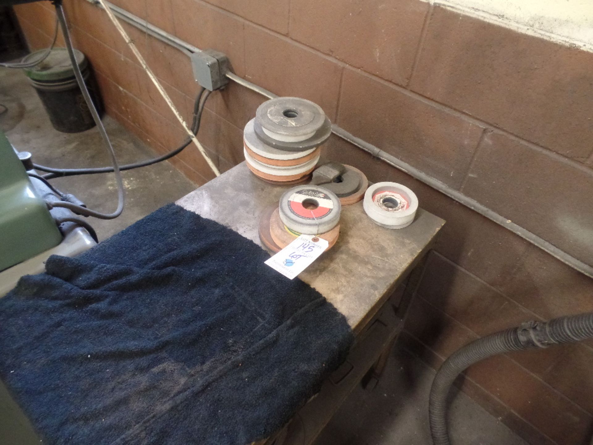 {LOT} Grinding Wheels & Benches