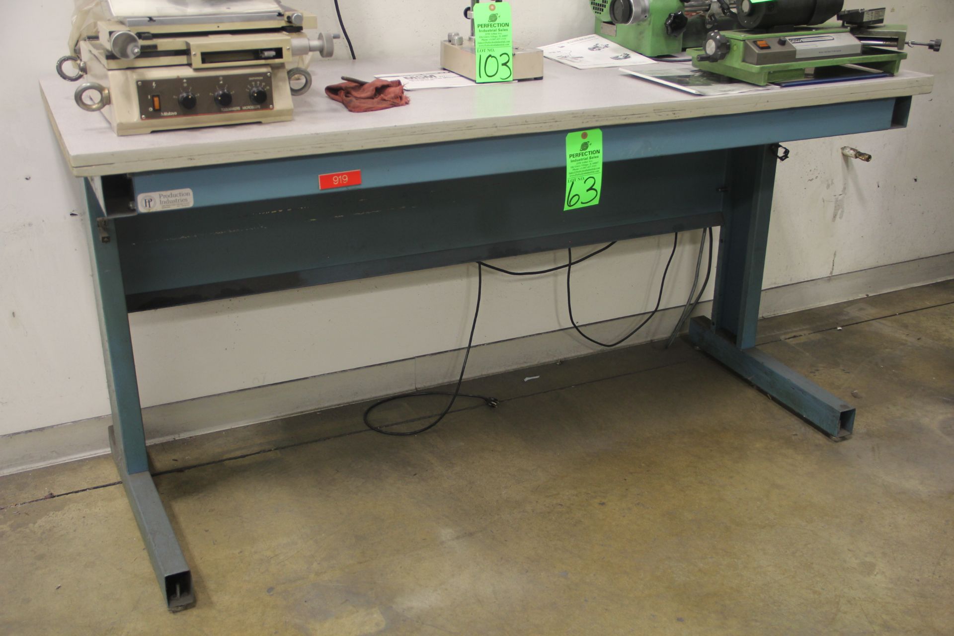 28" X 72" FORMICA Work Bench