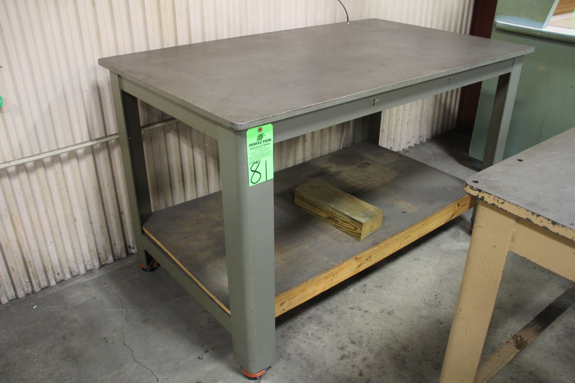 36" x 60" x 5/8"Heavy Duty Steel Table