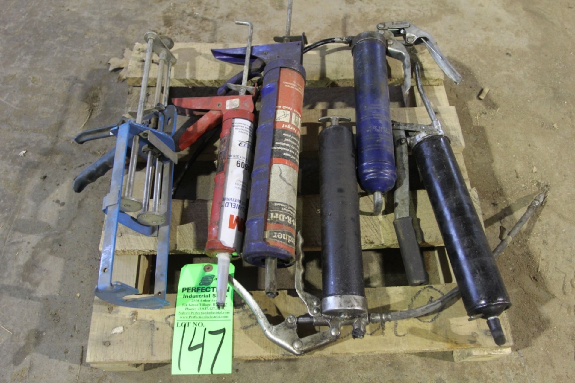 Lot of Misc. Grease and Caulk Guns