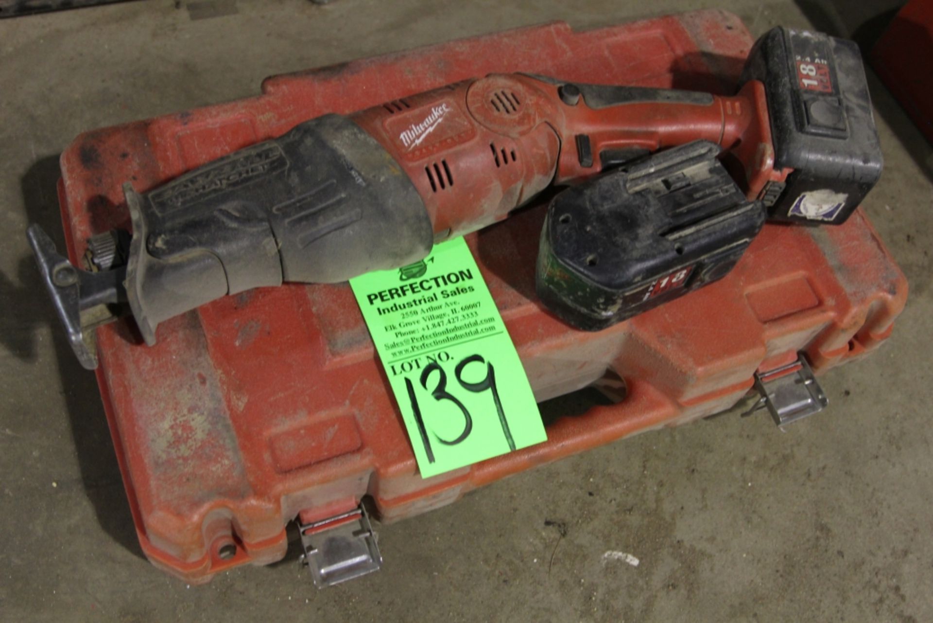 Milwaukee 18V Sawzall