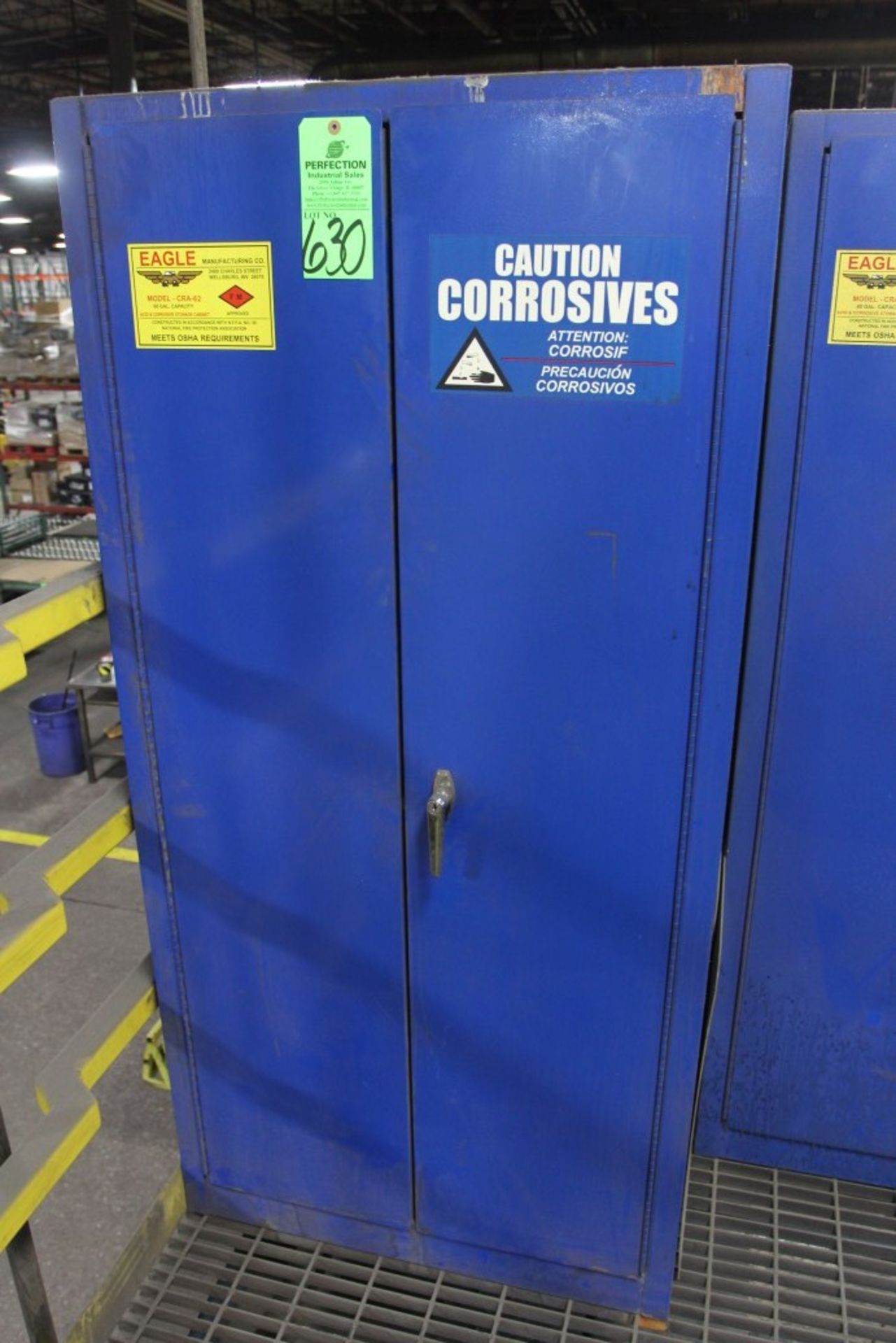 Eagle CRA-62 60 Gal Acid & Corrosive Storage Cabinet
