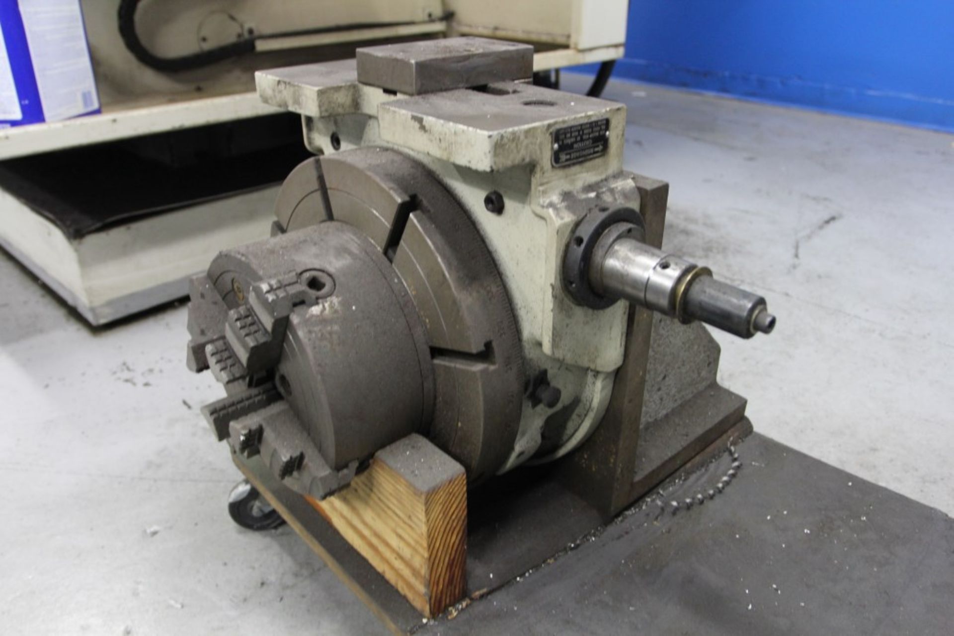 Troyke 12" Rotary Table w/ 8" Chuck - Image 2 of 2