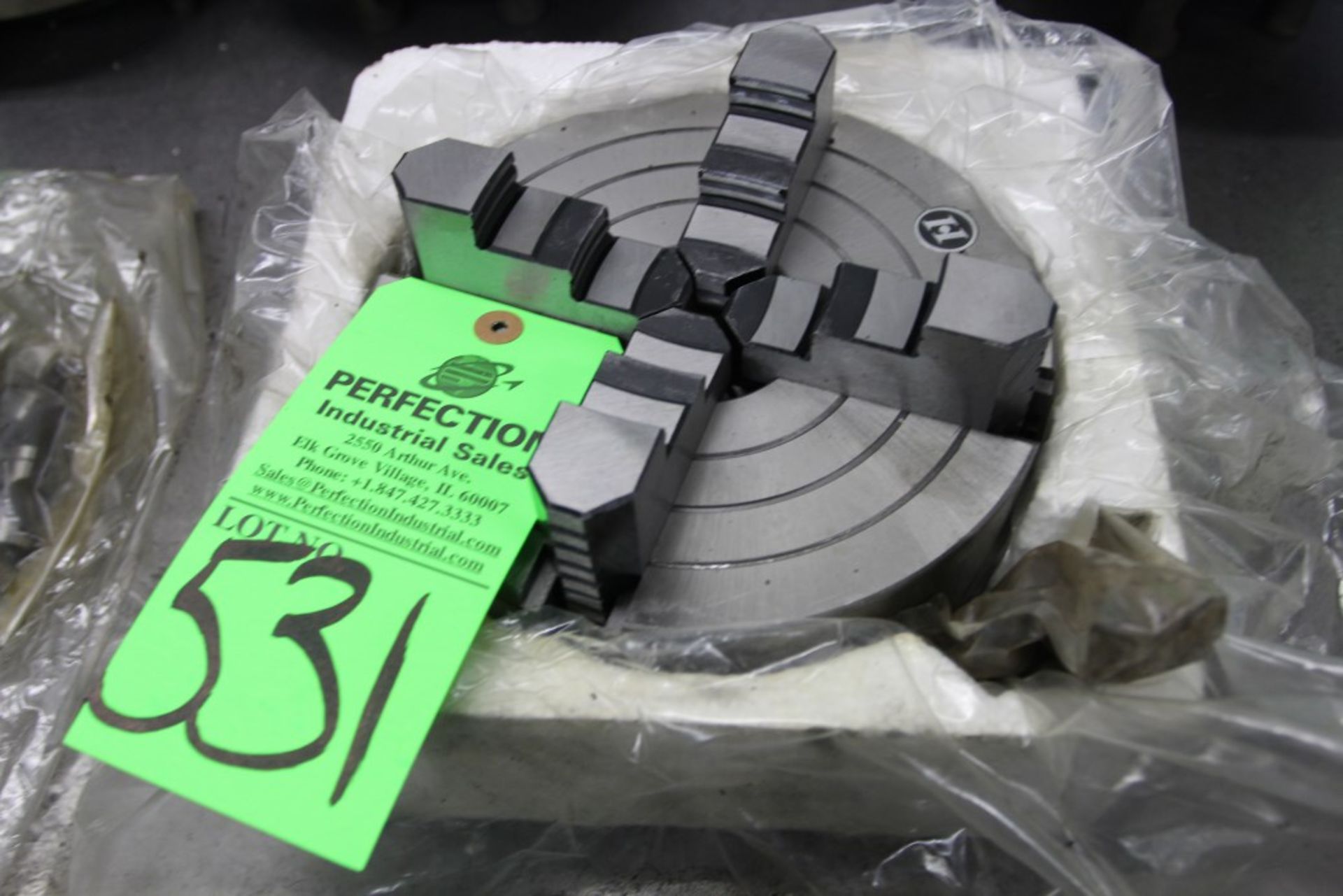 NEW K72 8" 4-Jaw Chuck