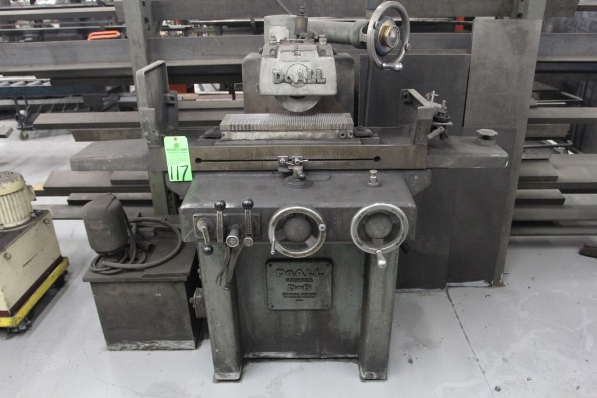 DoAll no 6 Surface Grinder, S/N. 3-53383