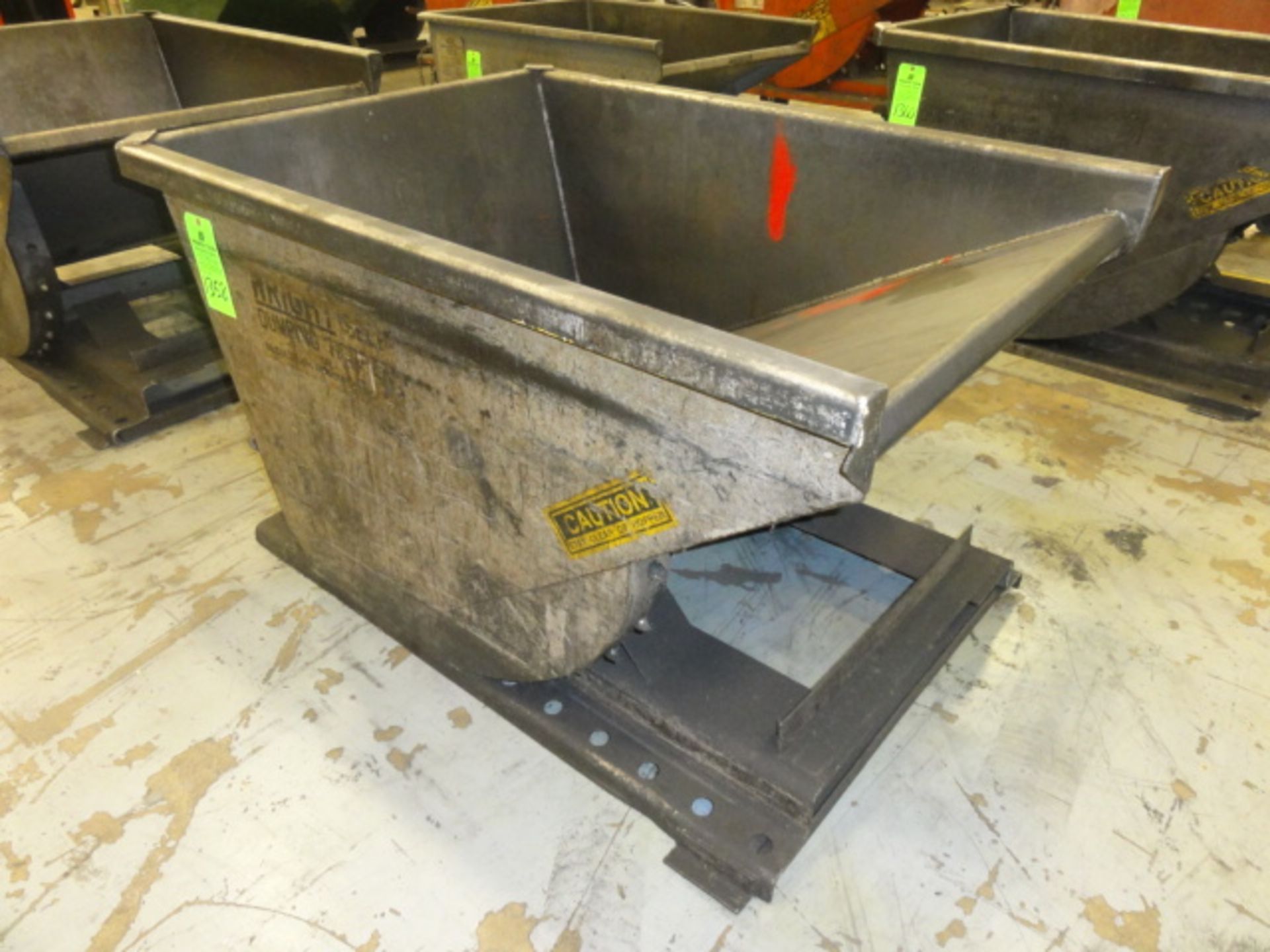 Wright Approx. 1/2 Cu. Yard Cap. Forklift Mount Self-Dumping Hopper, (Location: Ogden)