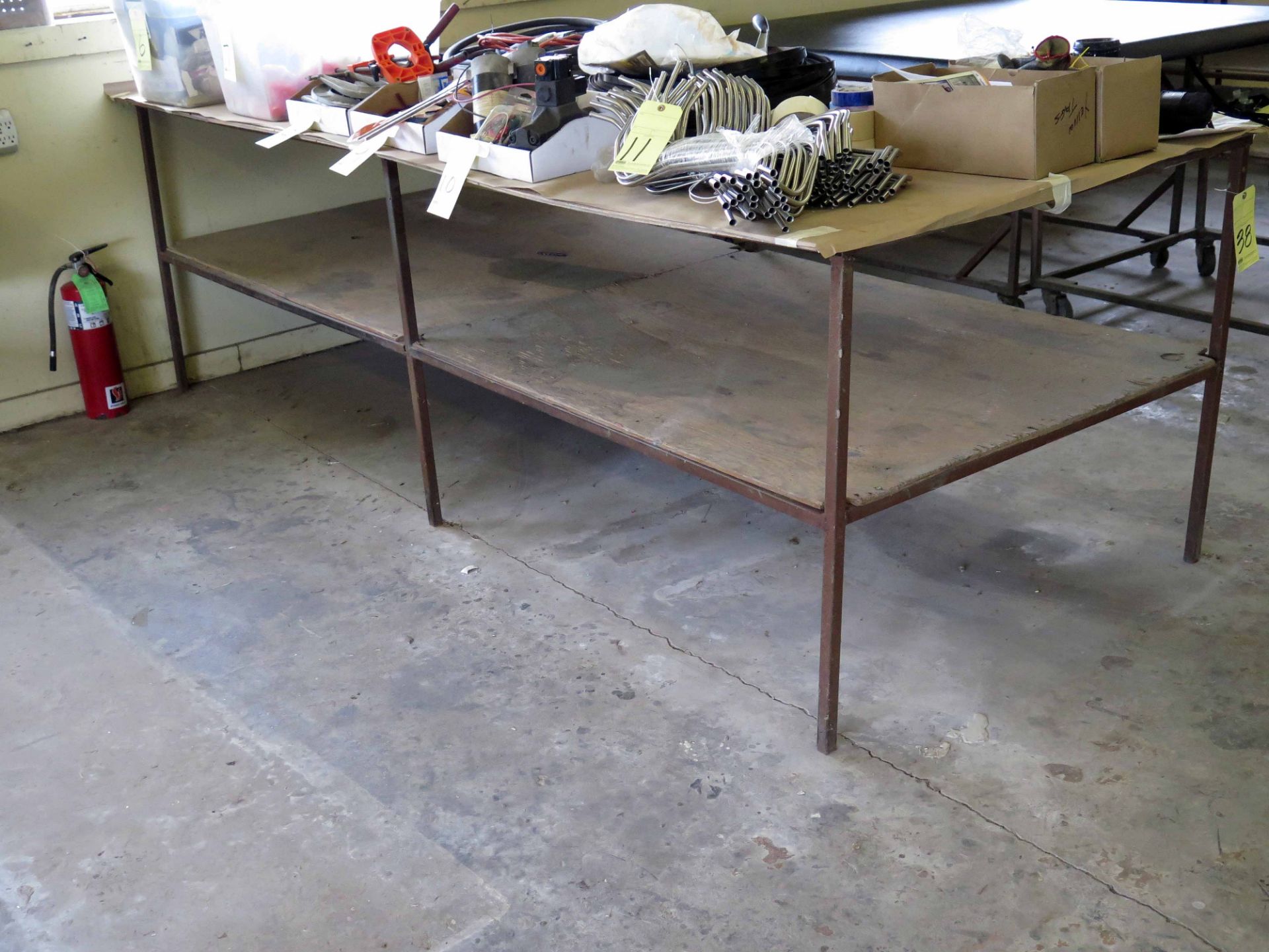 LOT OF WORKTABLES (10), assorted - Image 4 of 8