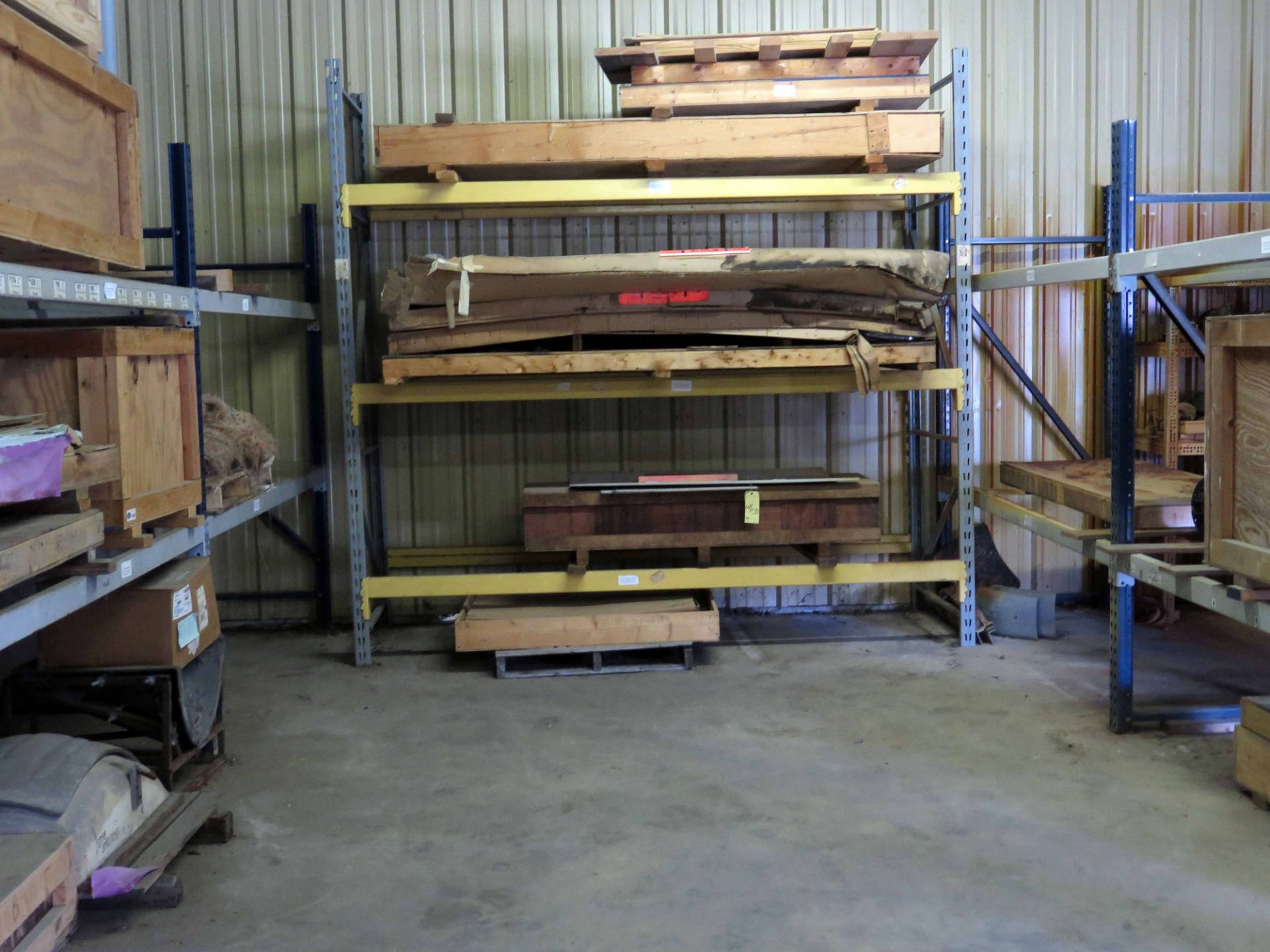 LOT OF MISC. CRATED & BOXED PARTS (contents of three pallet racks only - pallet racks not included) - Image 2 of 4