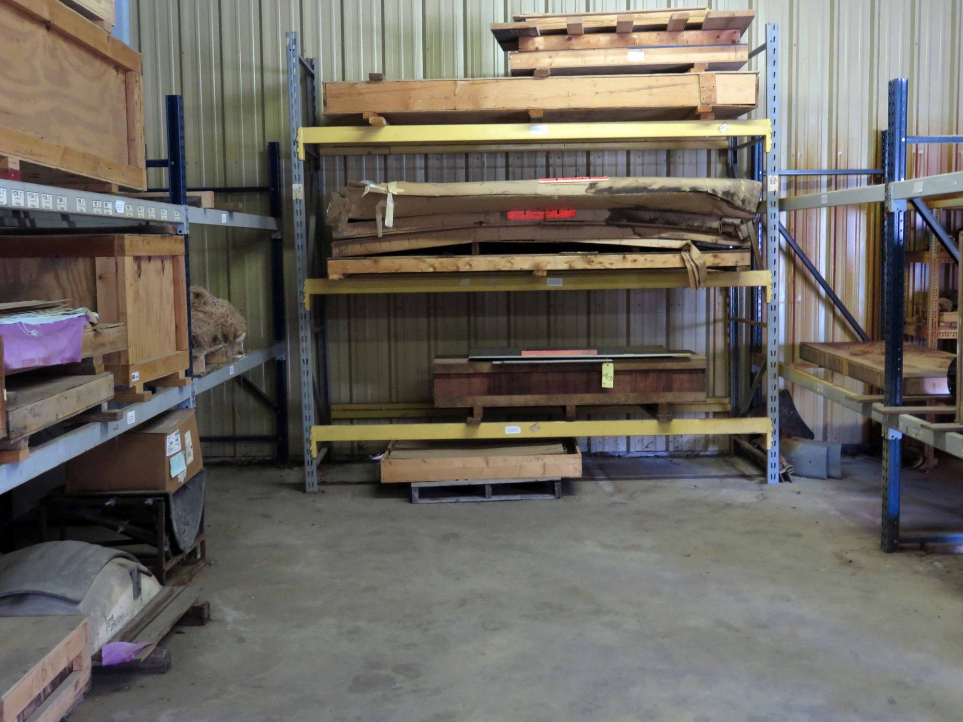 LOT OF MISC. CRATED & BOXED PARTS (contents of three pallet racks only - pallet racks not included) - Image 3 of 4