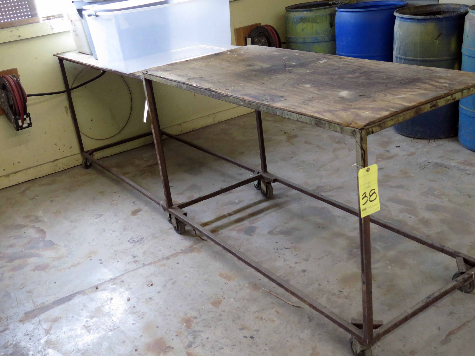 LOT OF WORKTABLES (10), assorted