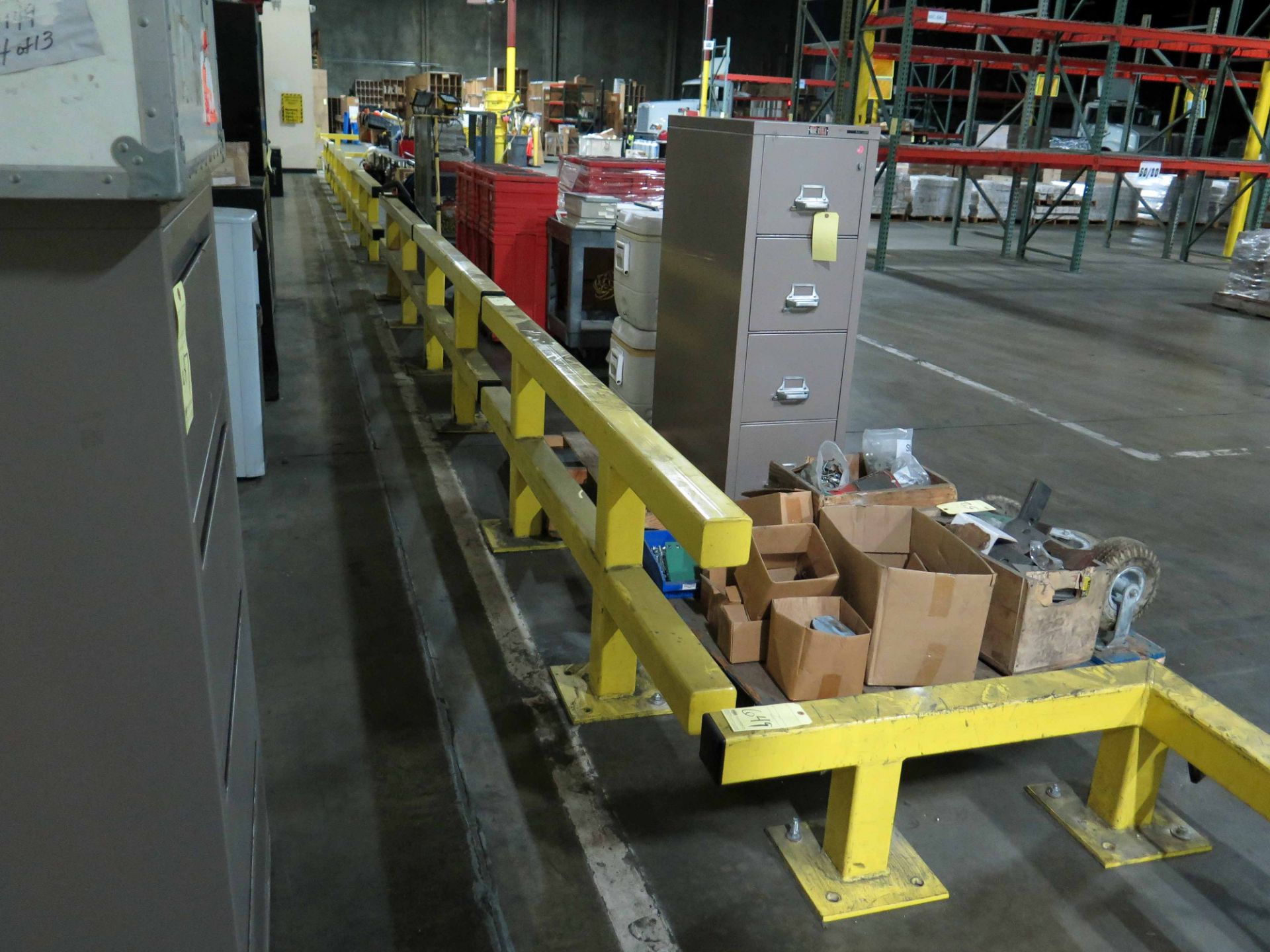 LOT OF YELLOW SAFETY RAILS, assorted - Image 3 of 7