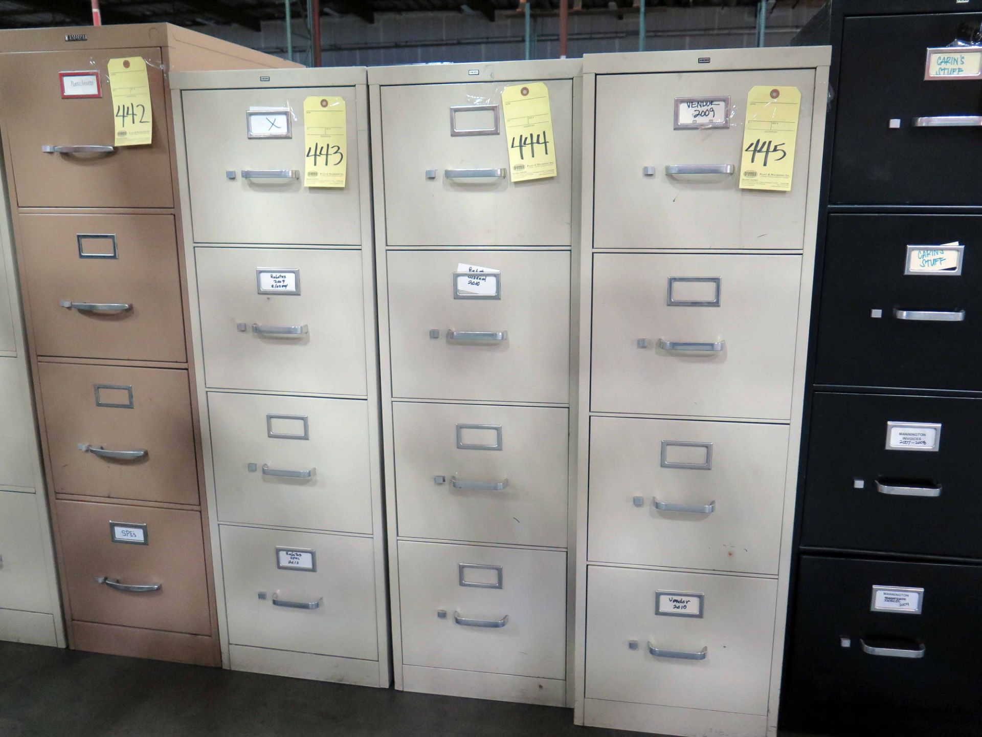 FILE CABINET, 4-drawer