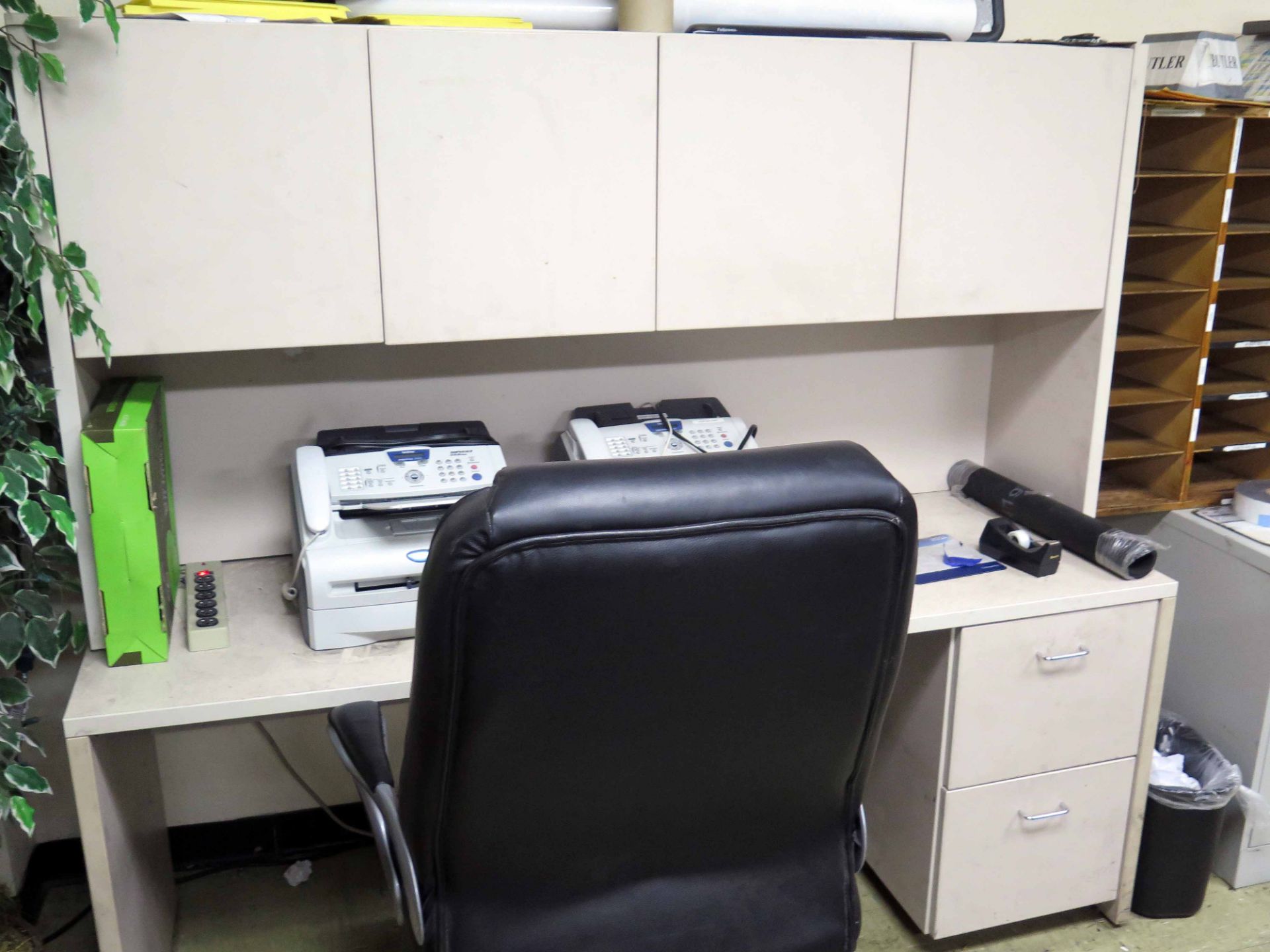DISPATCH OFFICE, w/printers, filing cabinets, office furniture, metro rack - Image 7 of 16
