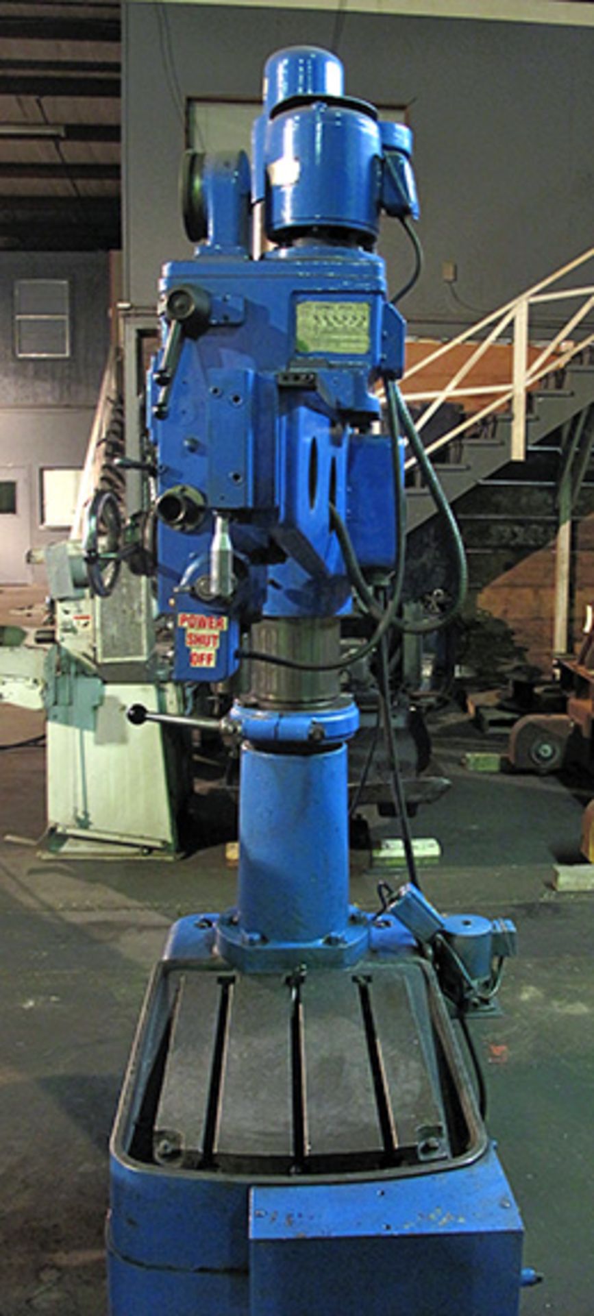 RADIAL DRILL, TOAKIKAI 2' X 6", Mdl. TRD600C, 24” spindle center to column face, 6-1/2” column, 6 - Image 6 of 10