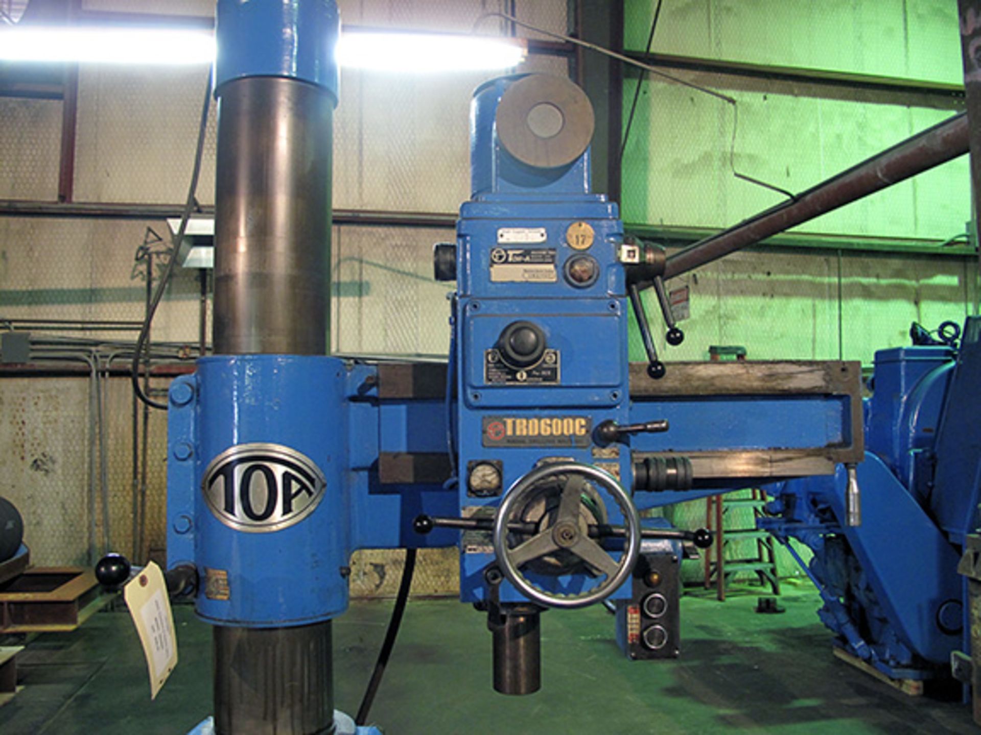 RADIAL DRILL, TOAKIKAI 2' X 6", Mdl. TRD600C, 24” spindle center to column face, 6-1/2” column, 6 - Image 2 of 10