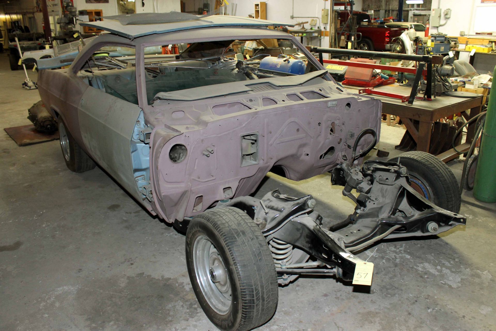 PROJECT CAR, 1965 IMPALA SUPER SPORT, frame has been blasted & repainted, frame has been checked for - Image 2 of 7