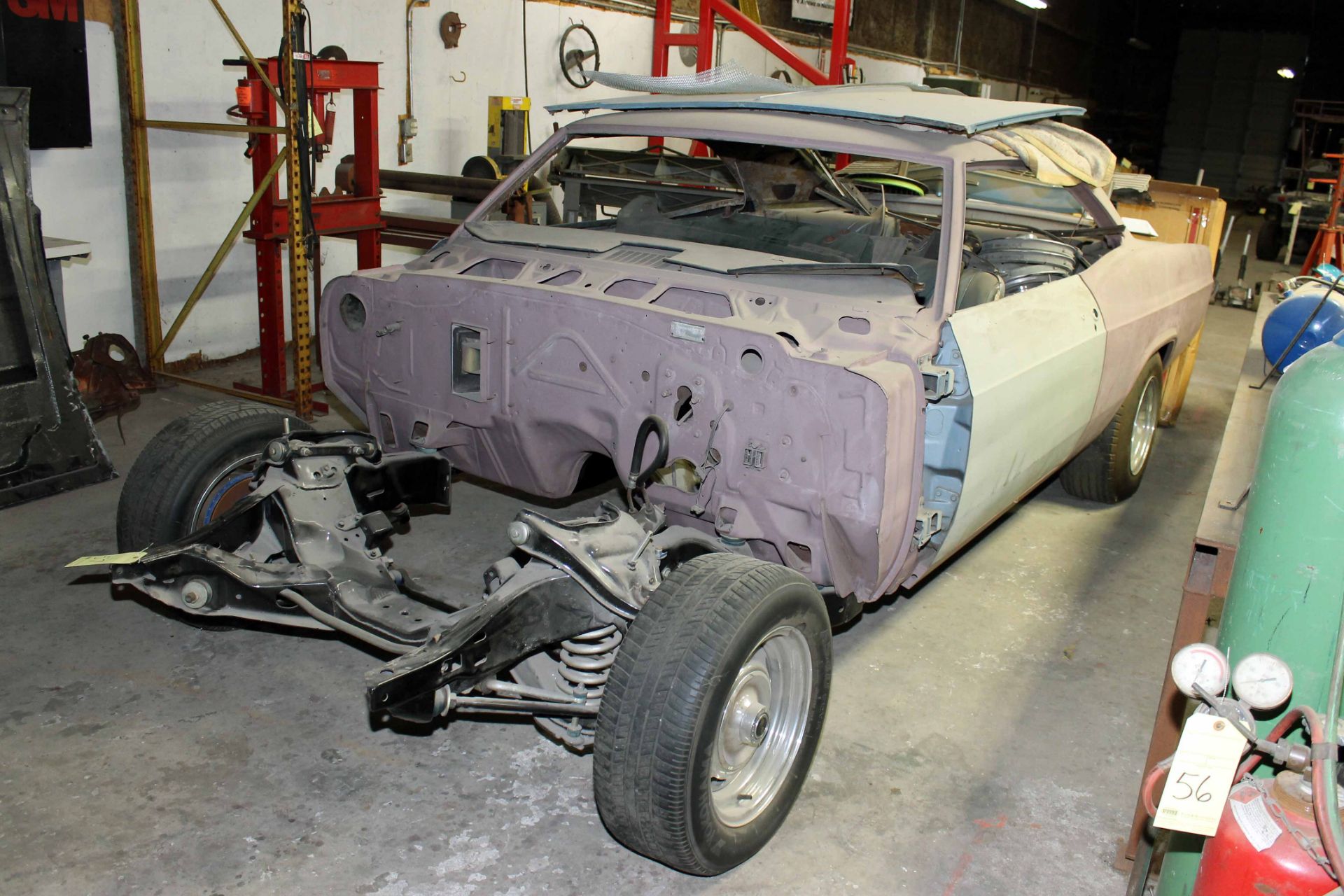 PROJECT CAR, 1965 IMPALA SUPER SPORT, frame has been blasted & repainted, frame has been checked for