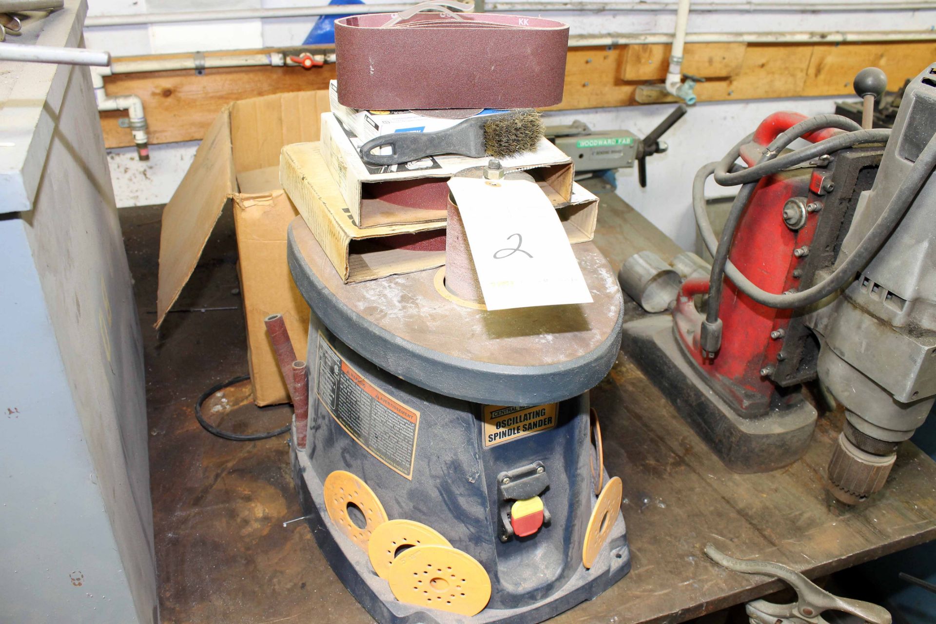 OSCILLATING SPINDLE SANDER, CENTRAL MDL. 95088