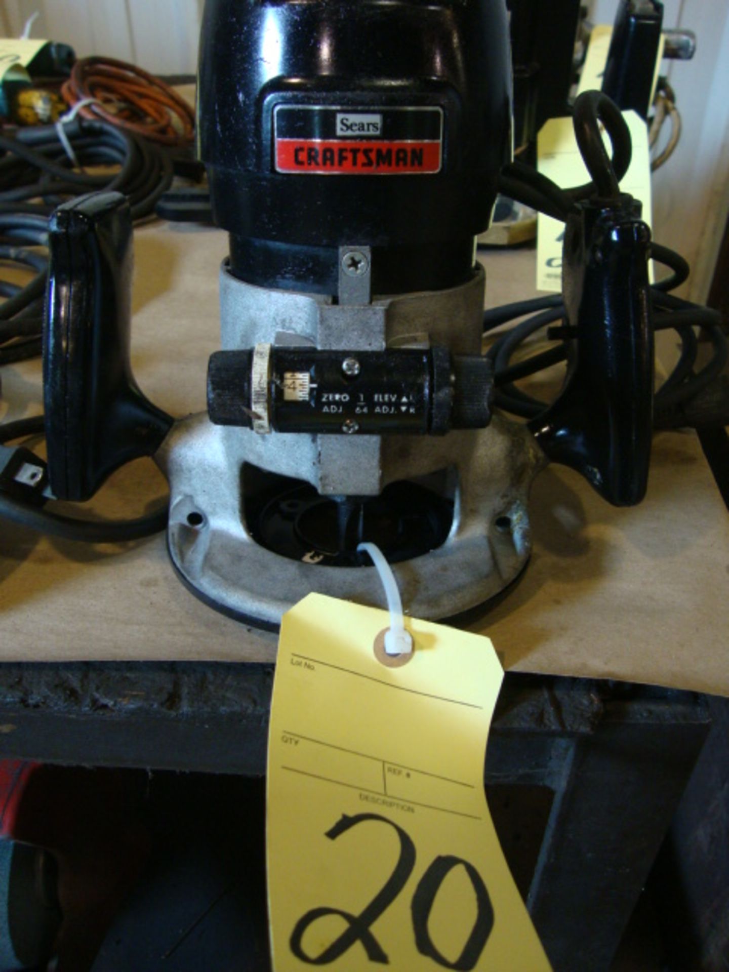 ELECTRIC ROUTER, CRAFTSMAN