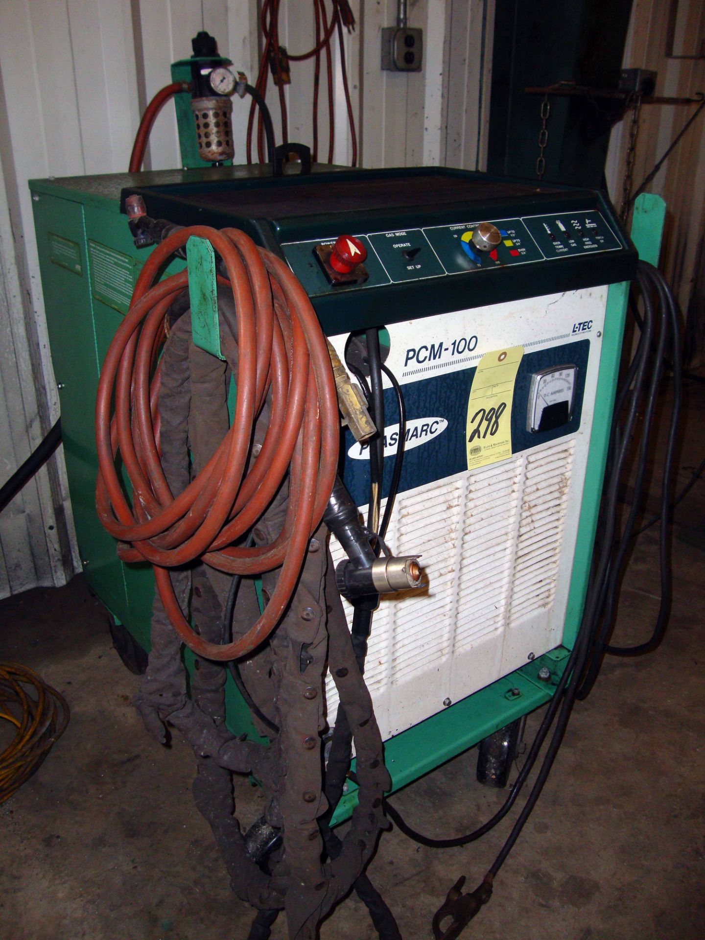 PLASMA CUTTER, L-TEC MDL. PCM-100, w/gun, S/N 4884-85495 - Image 2 of 2