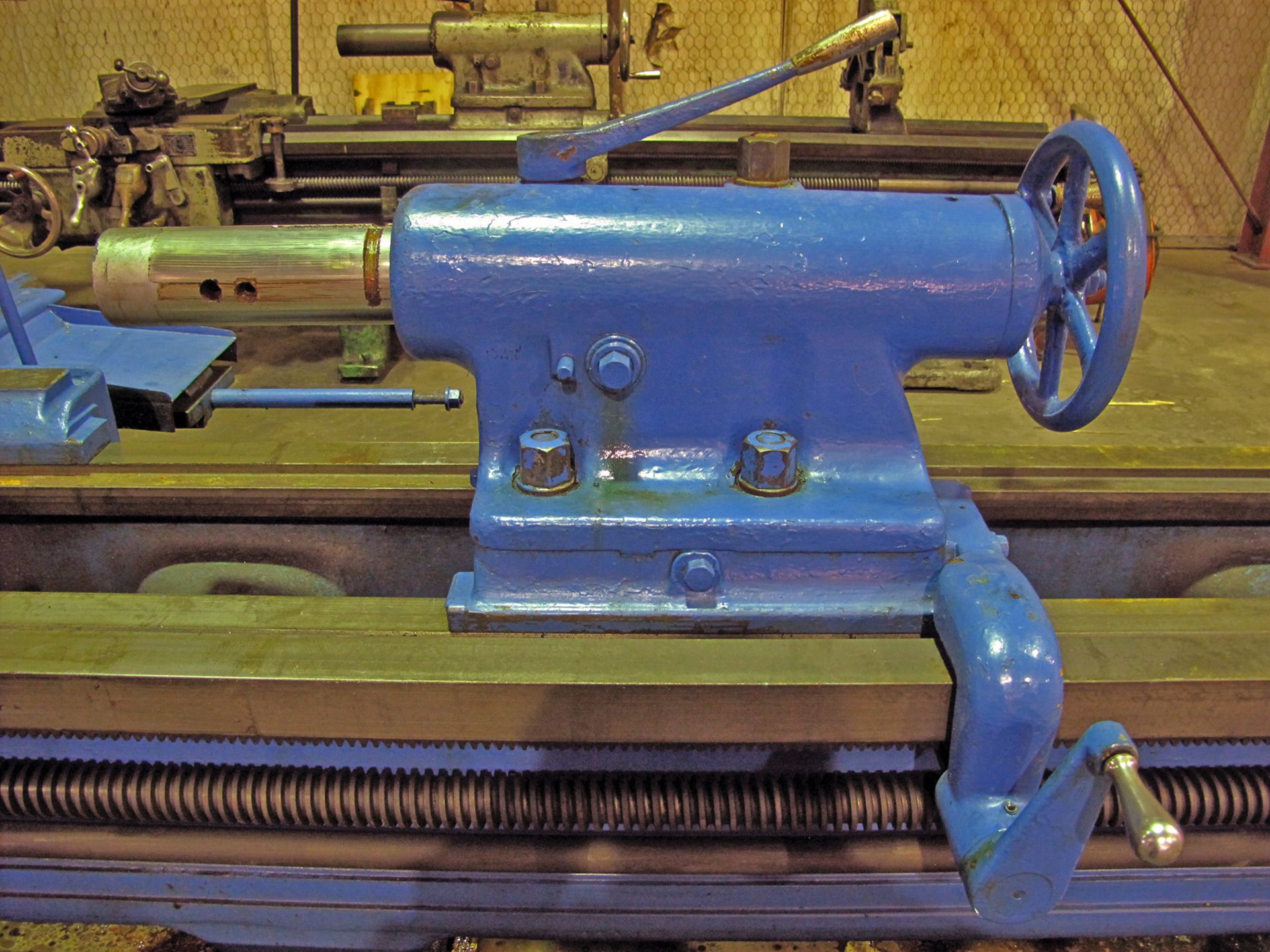 ENGINE LATHE, LODGE & SHIPLEY 20â€ X 120â€, 11" sw. over crosslide, (24) spdl. spds: 9- 500 RPM, - Image 7 of 10