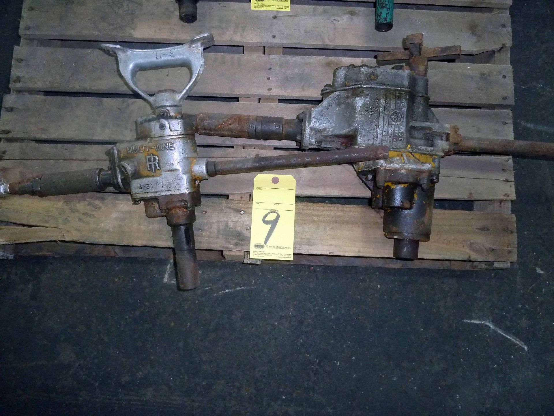 LOT OF PNEUMATIC IMPACT GUNS, INGERSOLL-RAND